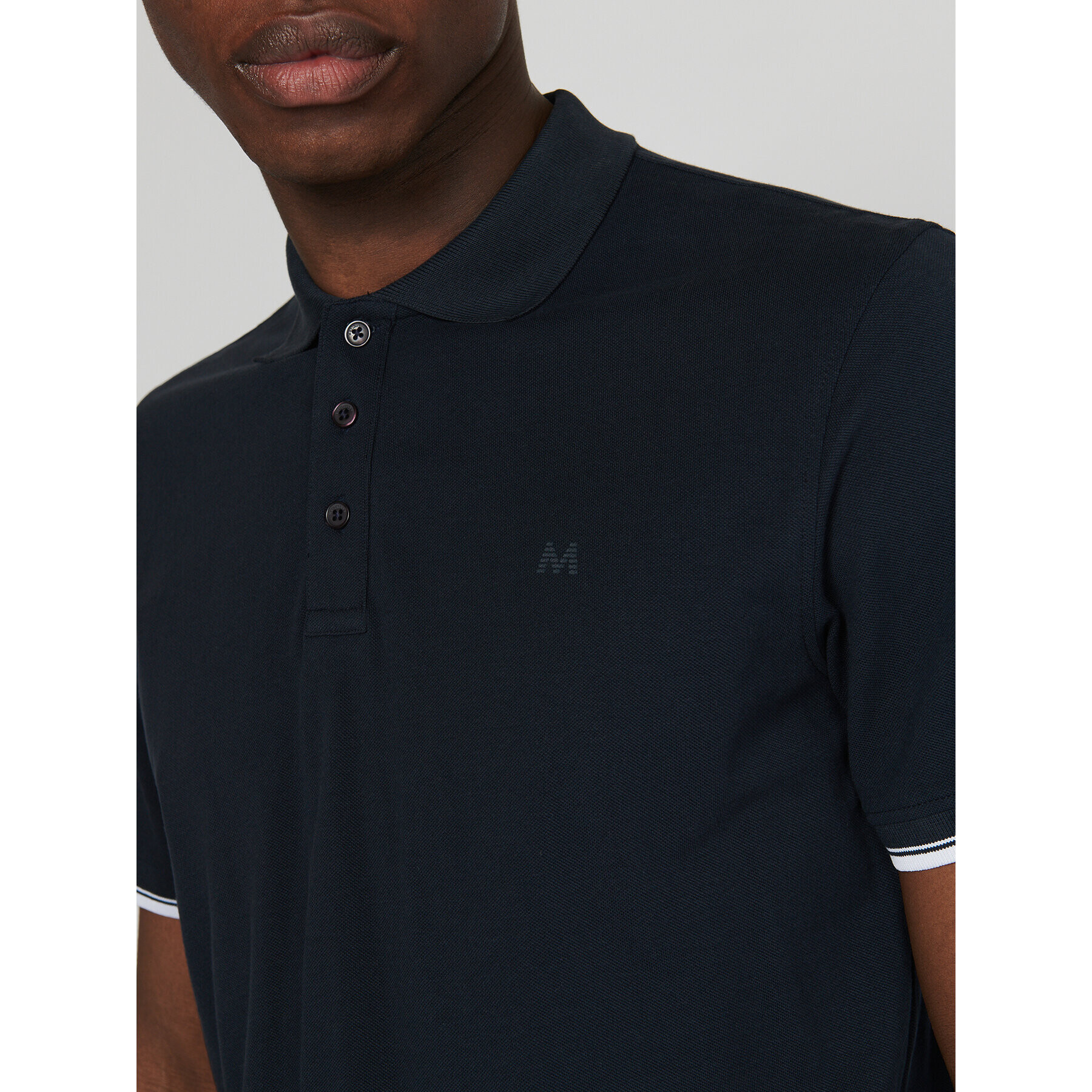 Matinique Tricou polo 30206527 Bleumarin Regular Fit - Pled.ro