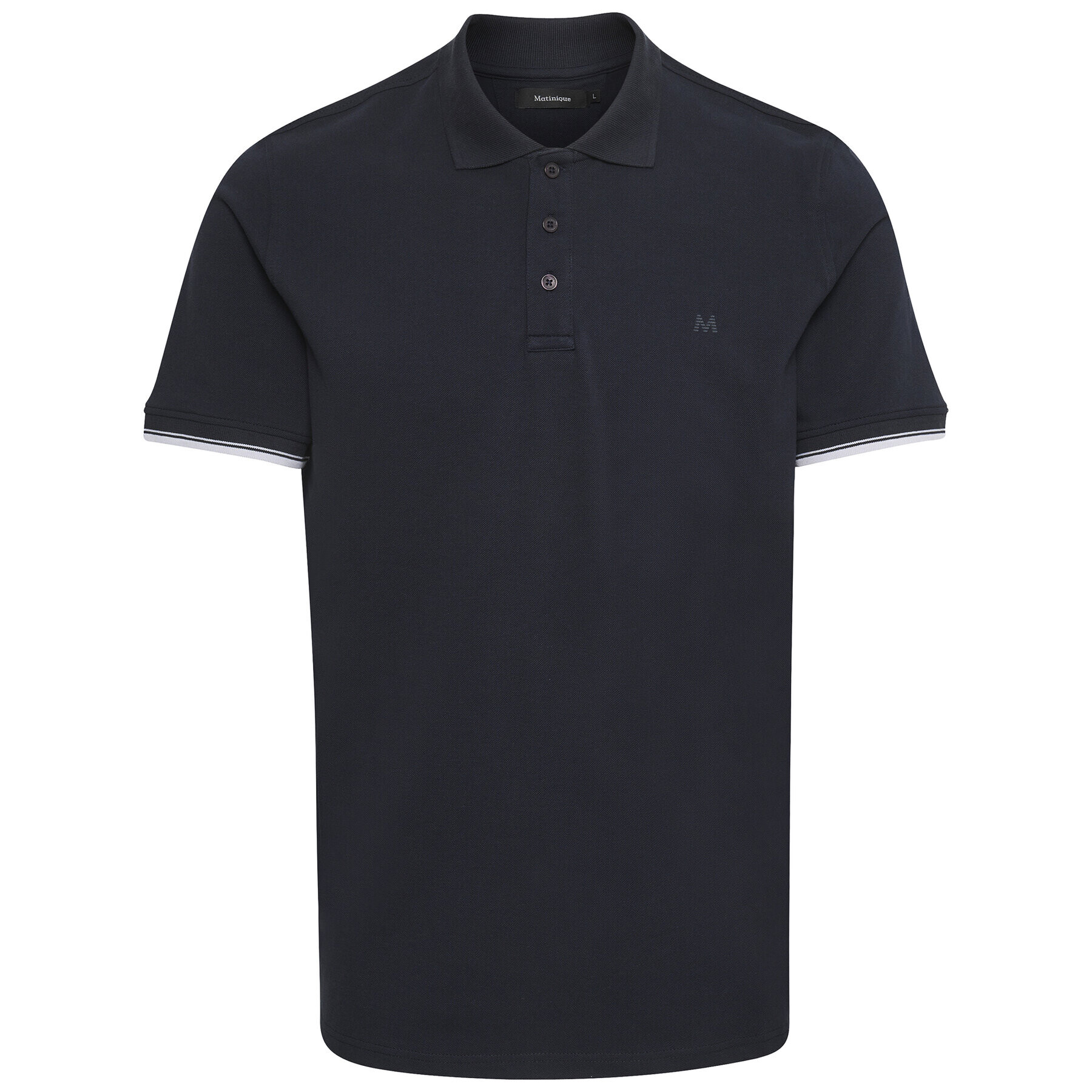 Matinique Tricou polo 30206527 Bleumarin Regular Fit - Pled.ro