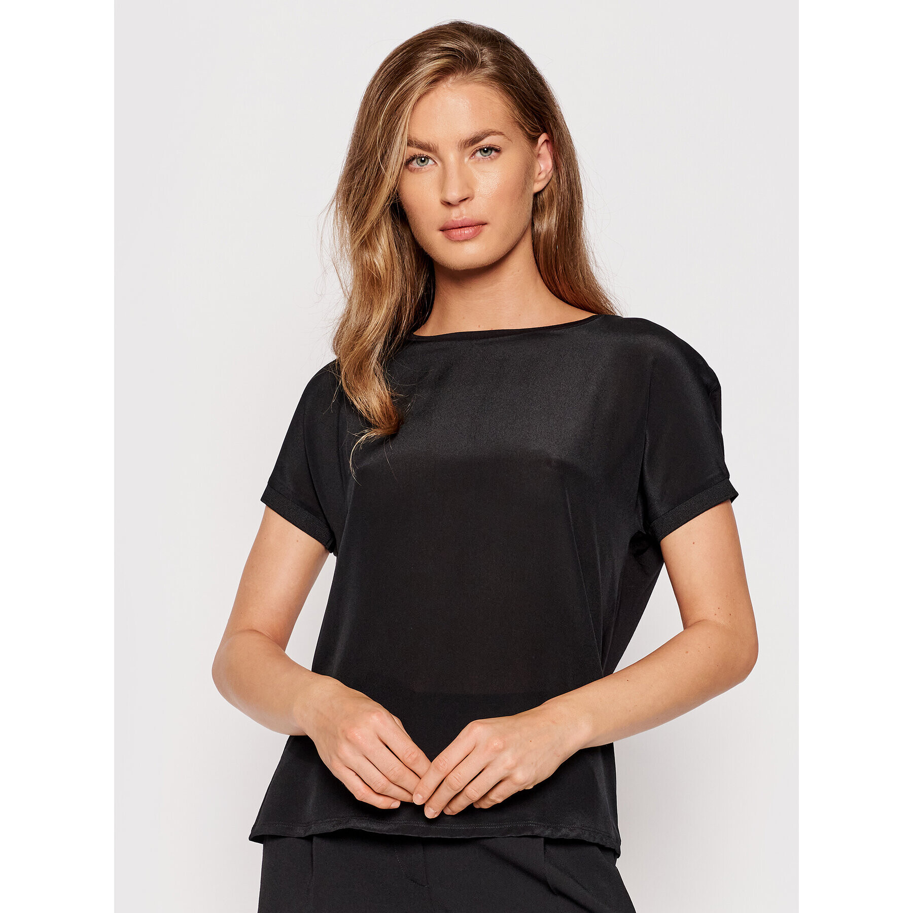 MAX&Co. Bluză Chiara 79449821 Negru Regular Fit - Pled.ro