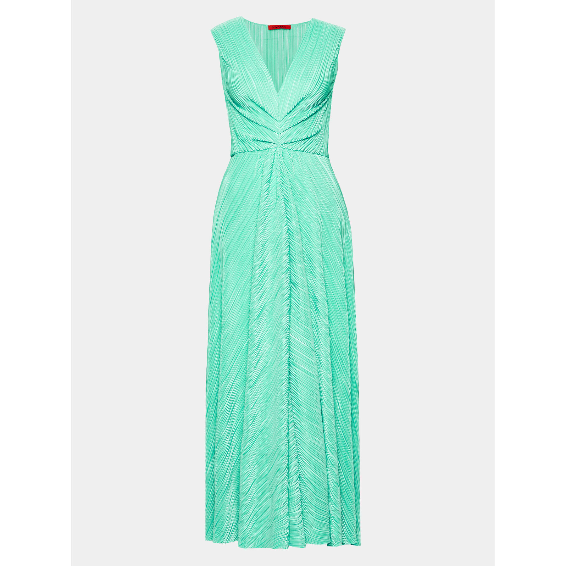 MAX&Co. Rochie cocktail Cruna 76211723 Verde Slim Fit - Pled.ro