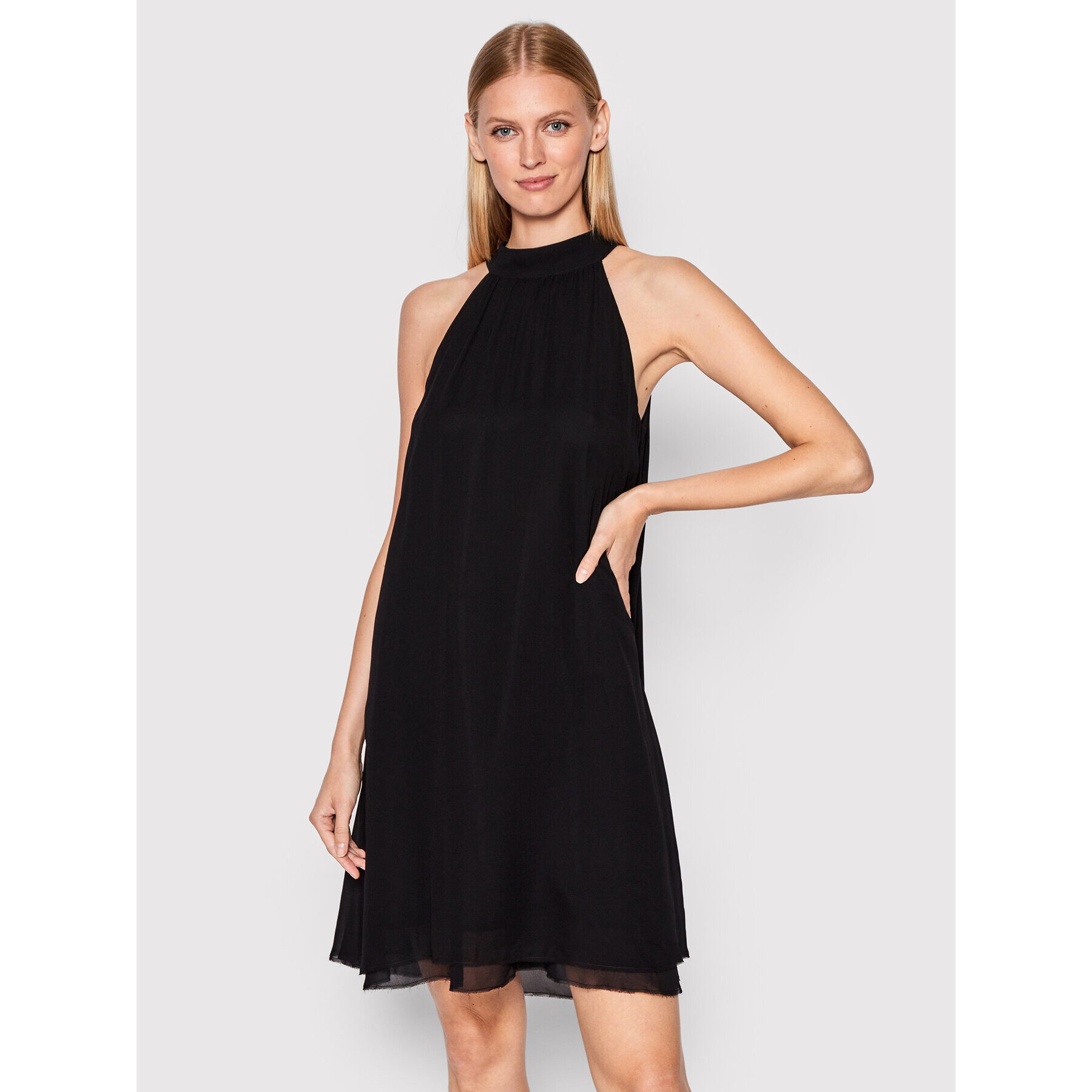 MAX&Co. Rochie cocktail Lucciola 72240722 Negru Regular Fit - Pled.ro