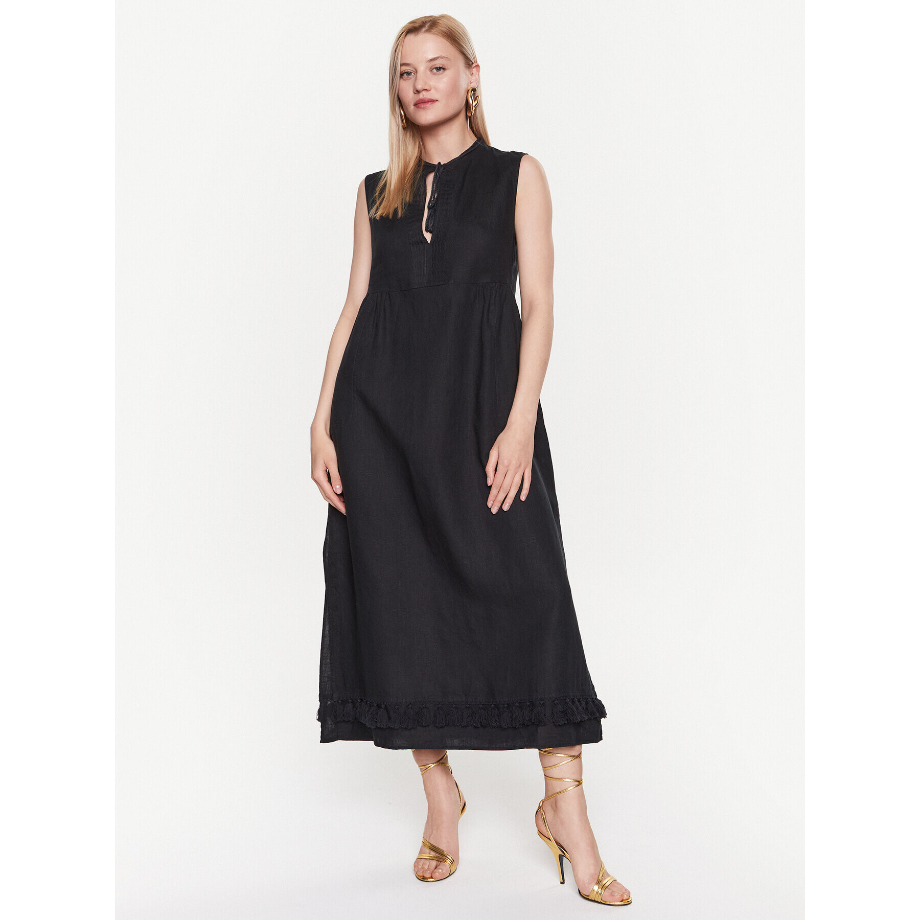 MAX&Co. Rochie de zi Manuela 72211623 Negru Relaxed Fit - Pled.ro