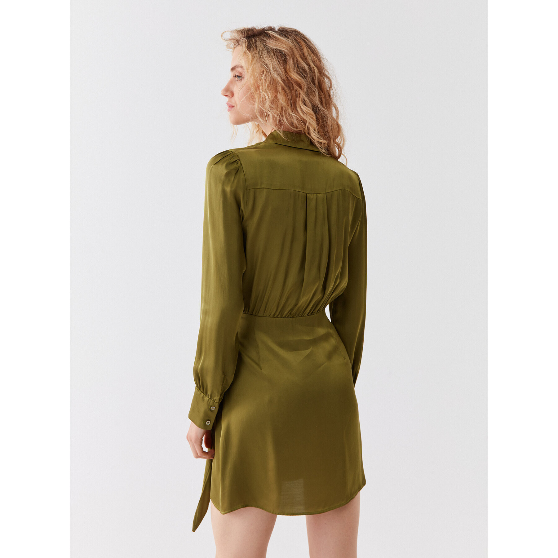 MAX&Co. Rochie tip cămașă Ditta 72241023 Verde Regular Fit - Pled.ro