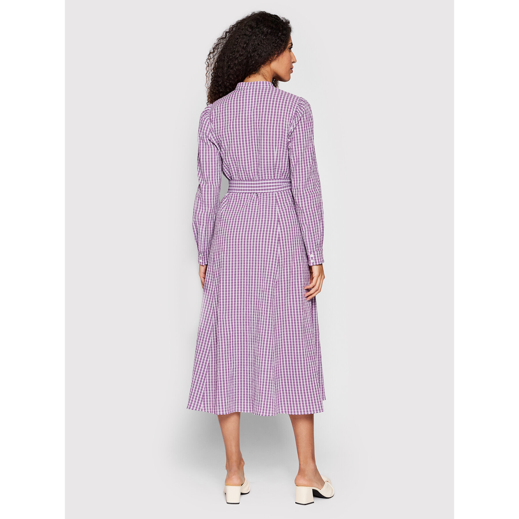 MAX&Co. Rochie tip cămașă Elios 72212322 Violet Regular Fit - Pled.ro