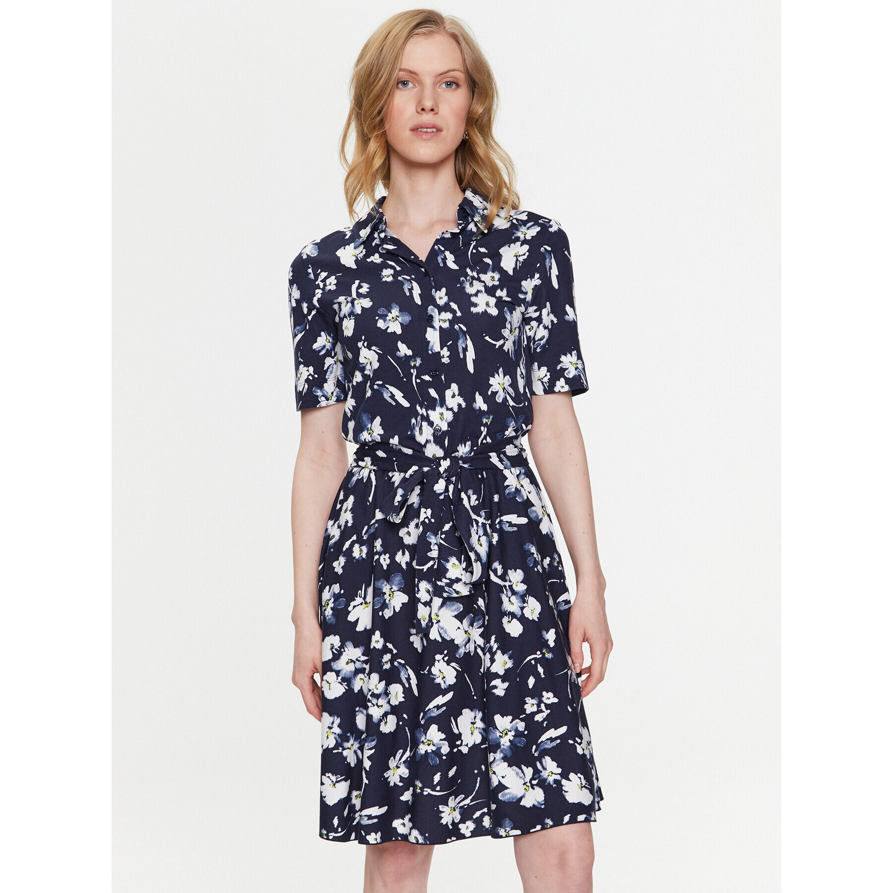 MAX&Co. Rochie tip cămașă Francia 76212223 Bleumarin Regular Fit - Pled.ro