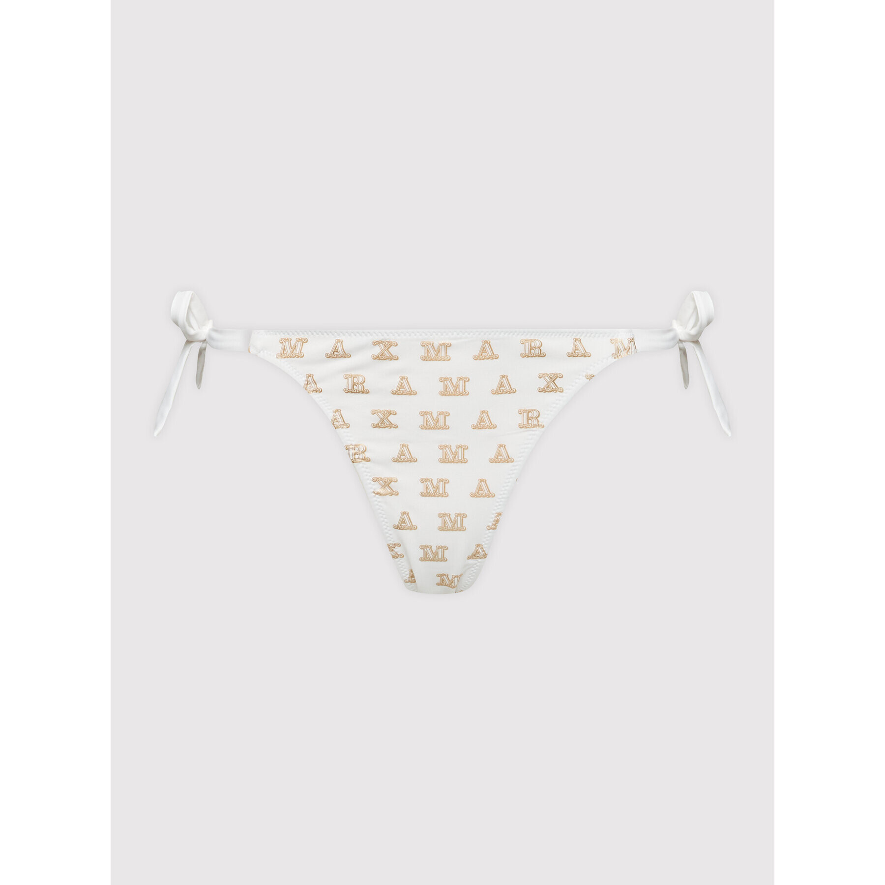 Max Mara Beachwear Bikini Ella 38311628 Alb - Pled.ro