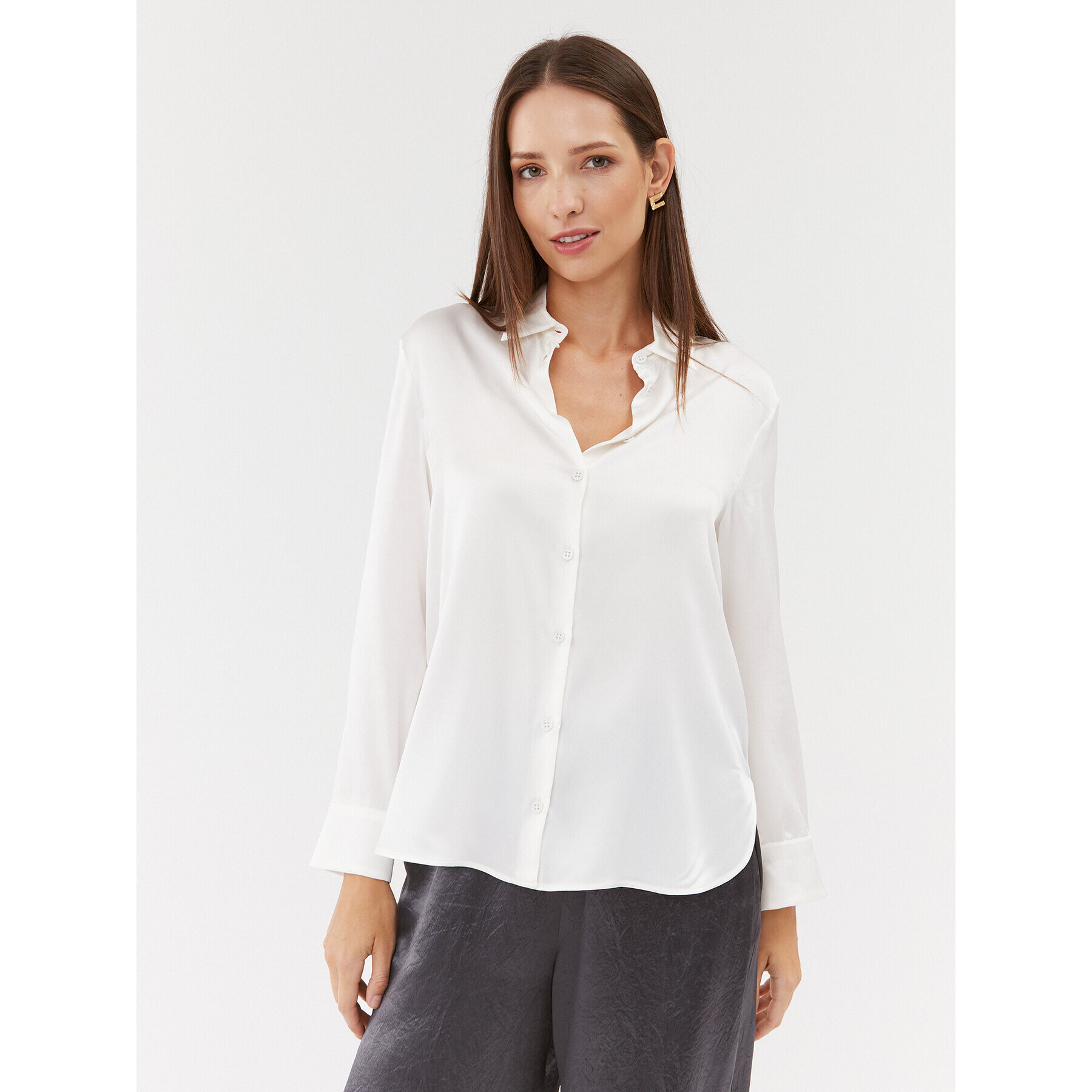 Max Mara Leisure Cămașă Ofridi 2331160136 Alb Regular Fit - Pled.ro