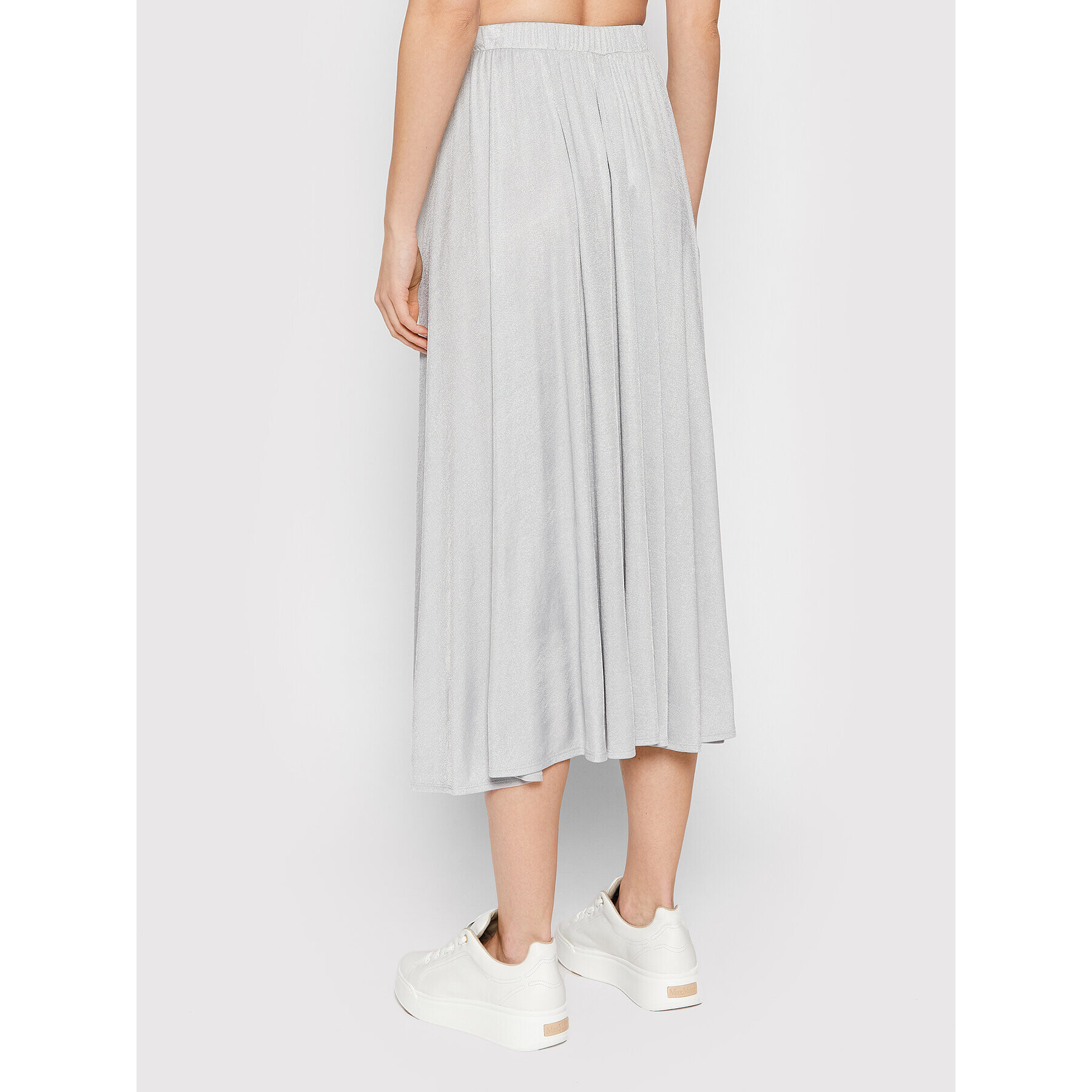 Max Mara Leisure Fustă midi Barni 37710126 Gri Regular Fit - Pled.ro