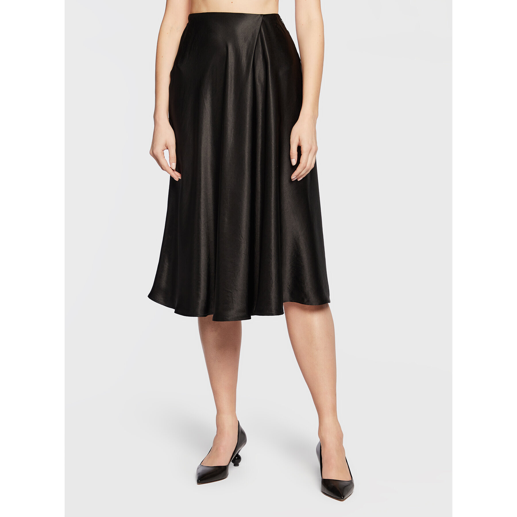 Max Mara Leisure Fustă trapez Coimbra 31060126 Negru Regular Fit - Pled.ro