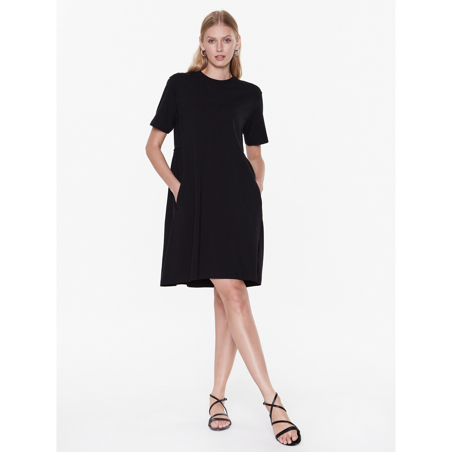 Max Mara Leisure Rochie de zi Gaspare 23362109 Negru Regular Fit - Pled.ro