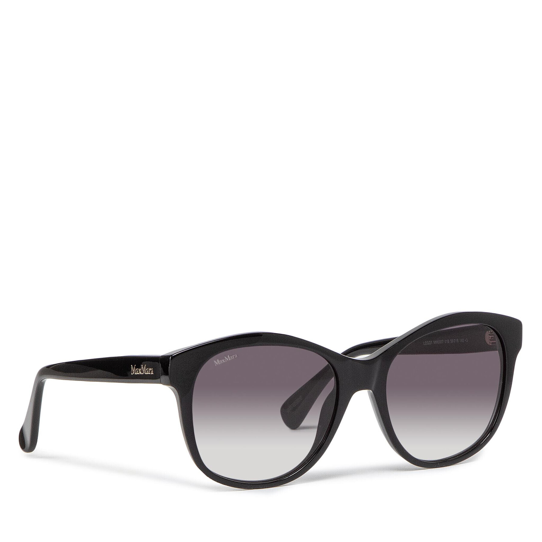 Max Mara Ochelari de soare Logo1 MM0007/S 01B Negru - Pled.ro