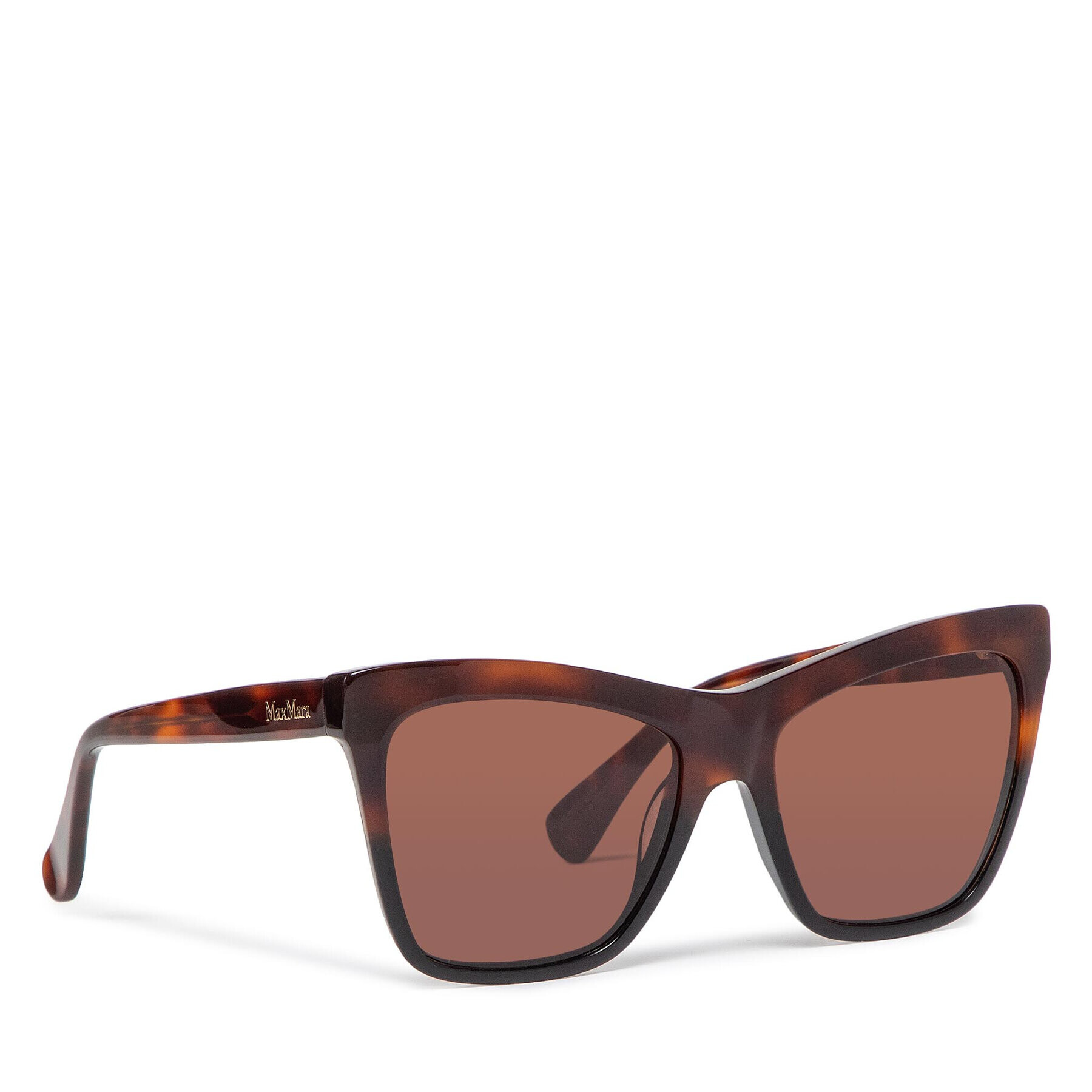 Max Mara Ochelari de soare Logo2 MM0008/S 56E Maro - Pled.ro