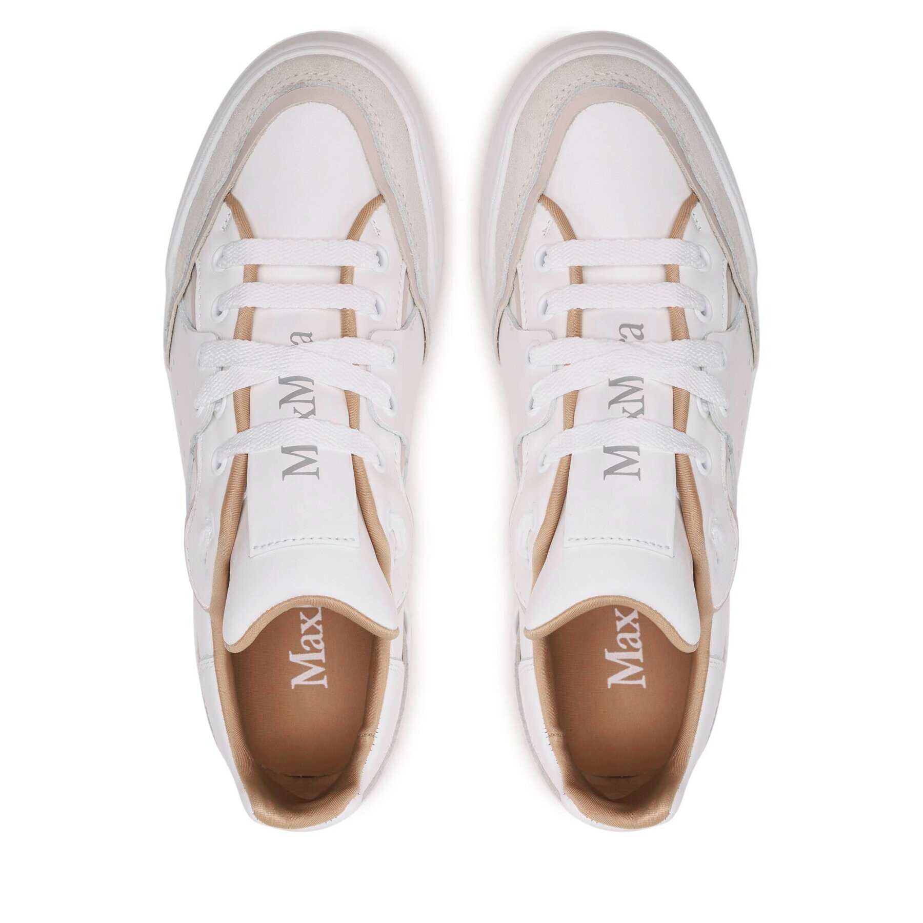 Max Mara Sneakers Maxiactive 23476609376 Alb - Pled.ro