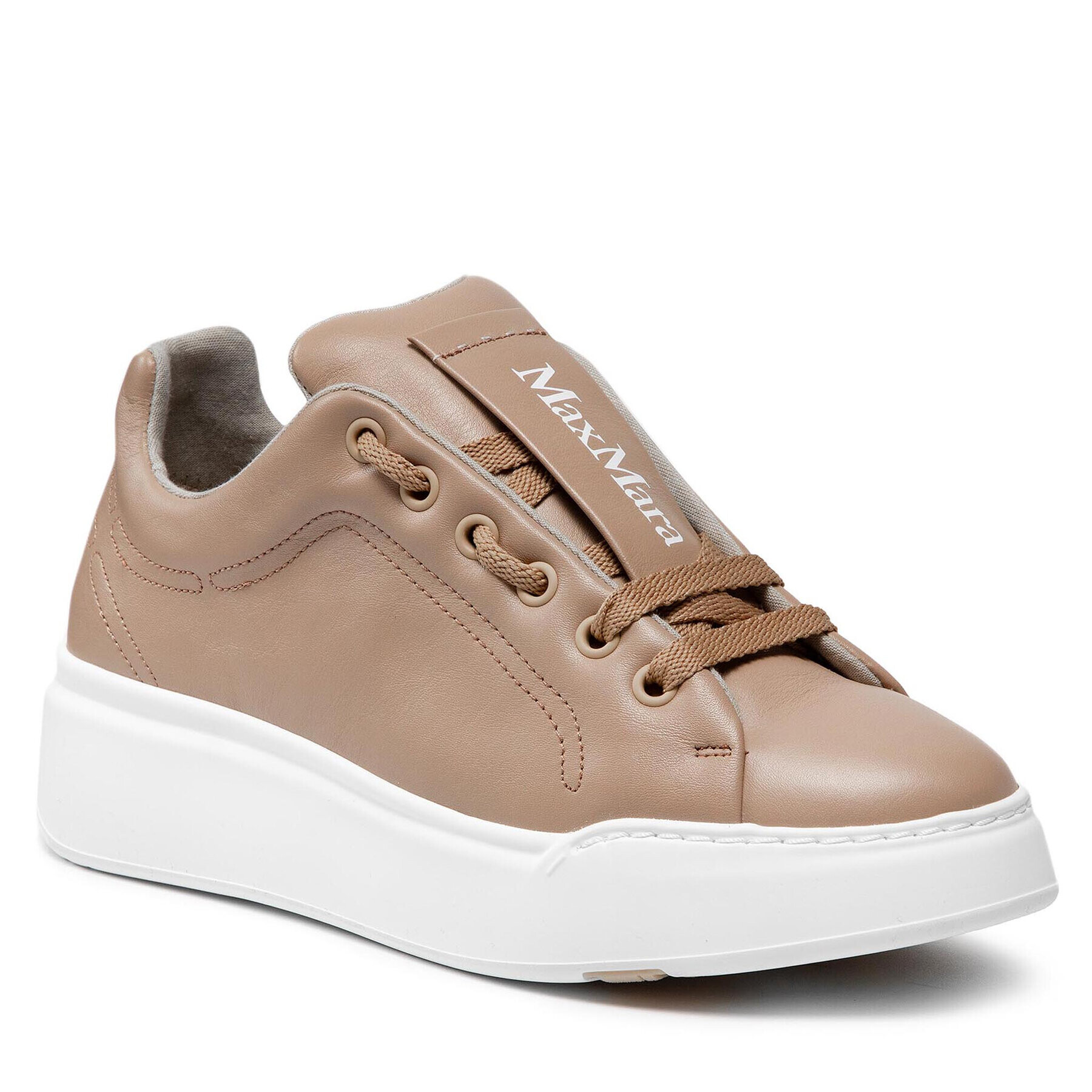 Max Mara Sneakers Maxiv 47660917600 Bej - Pled.ro