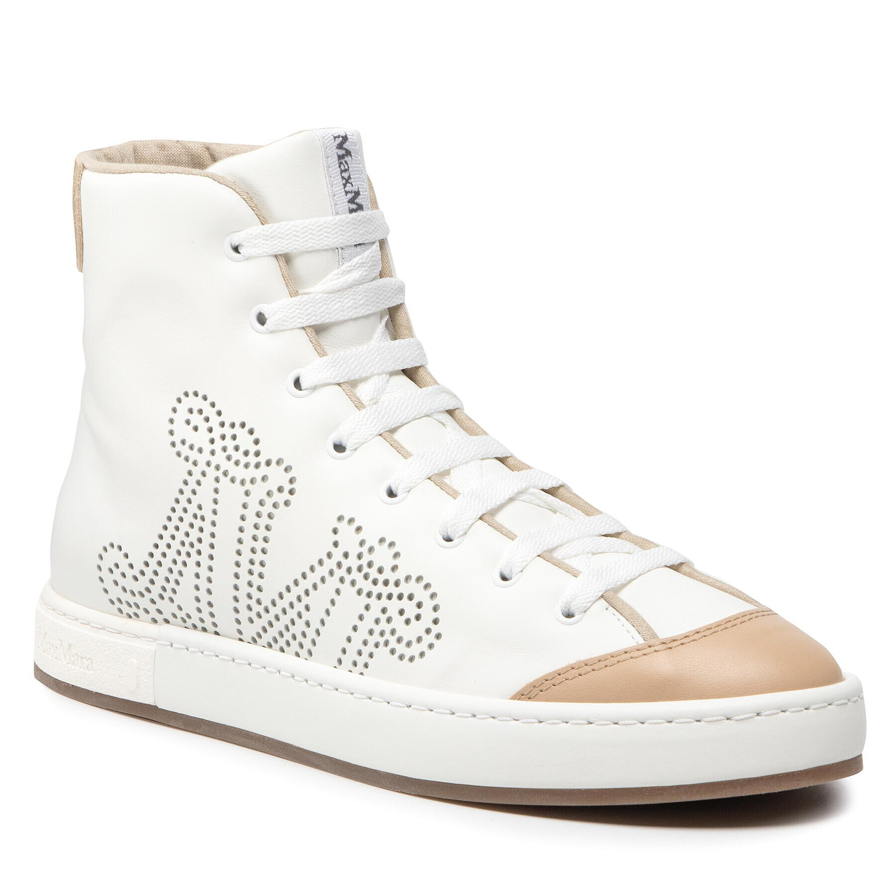 Max Mara Sneakers Tabei 47611126600 Alb - Pled.ro