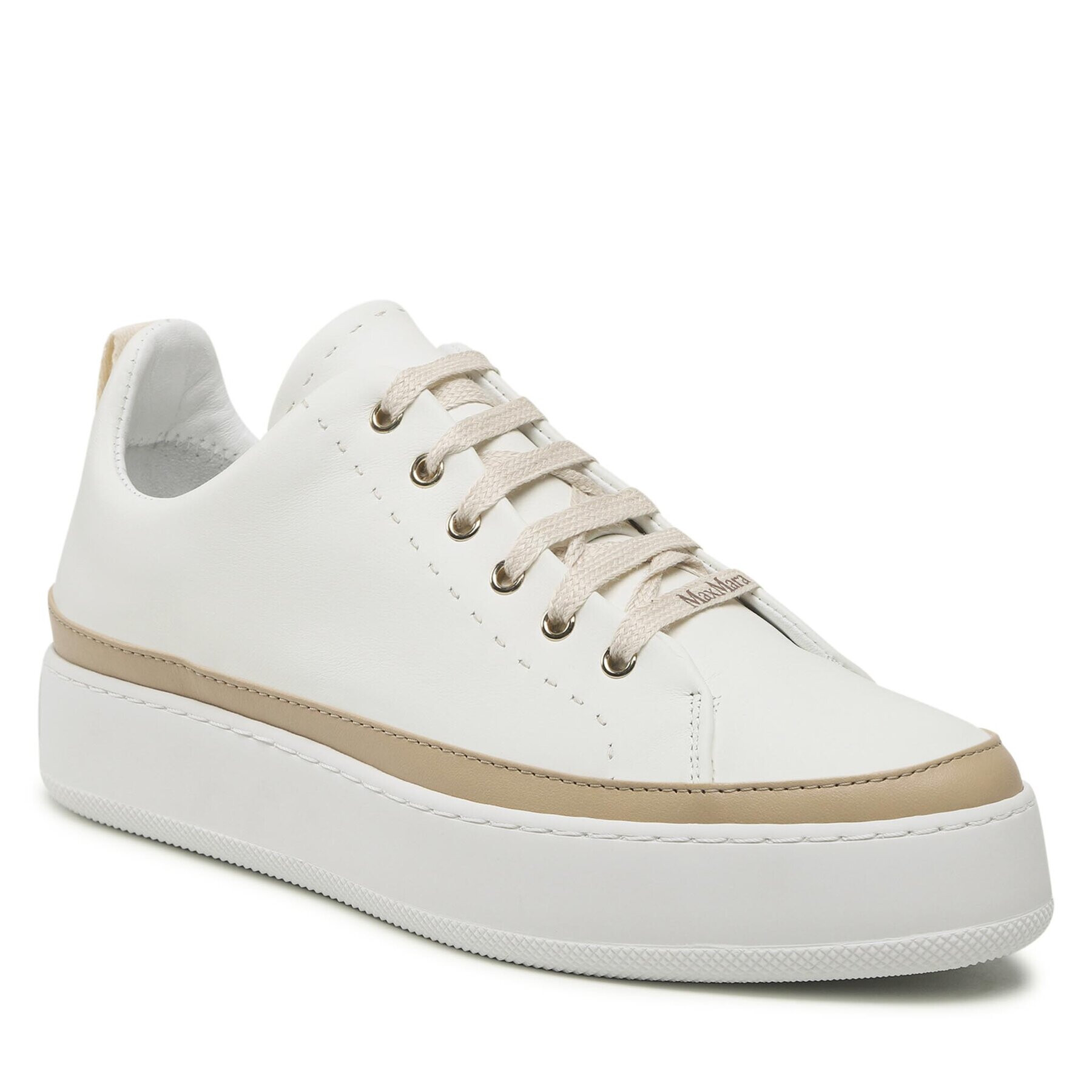 Max Mara Sneakers Turner 47661923600 Alb - Pled.ro