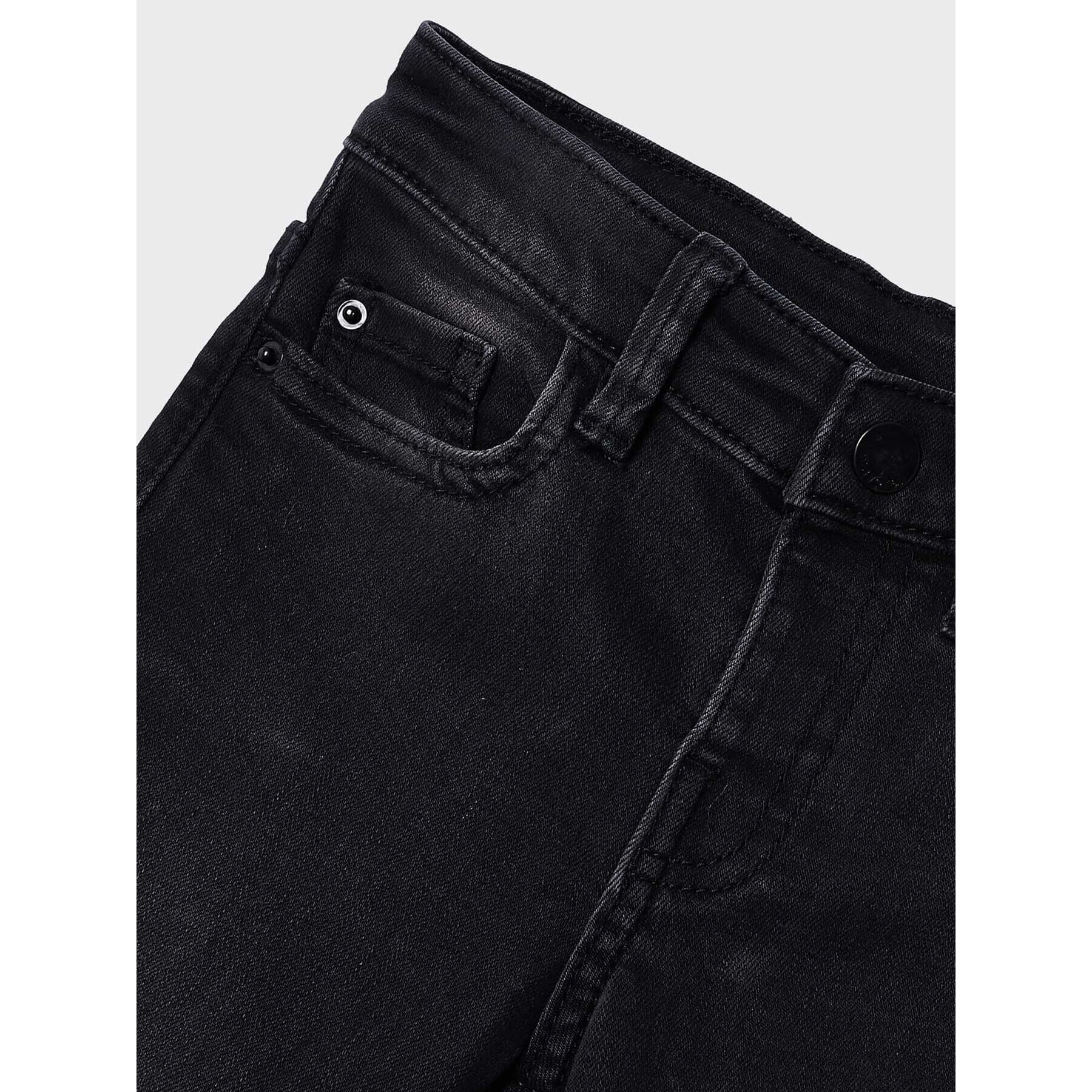 Mayoral Blugi 504 Negru Slim Fit - Pled.ro