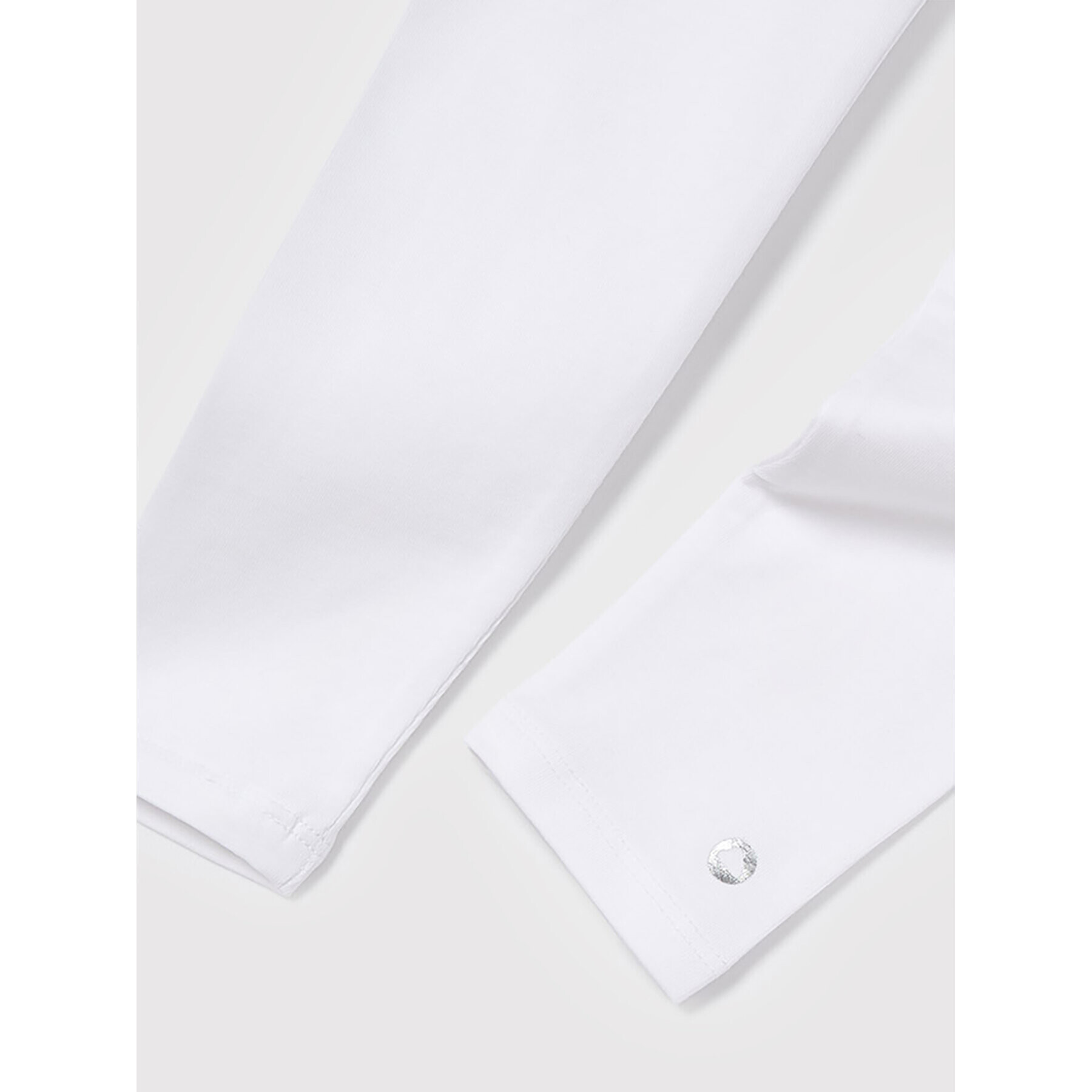 Mayoral Colanți 748 Alb Slim Fit - Pled.ro