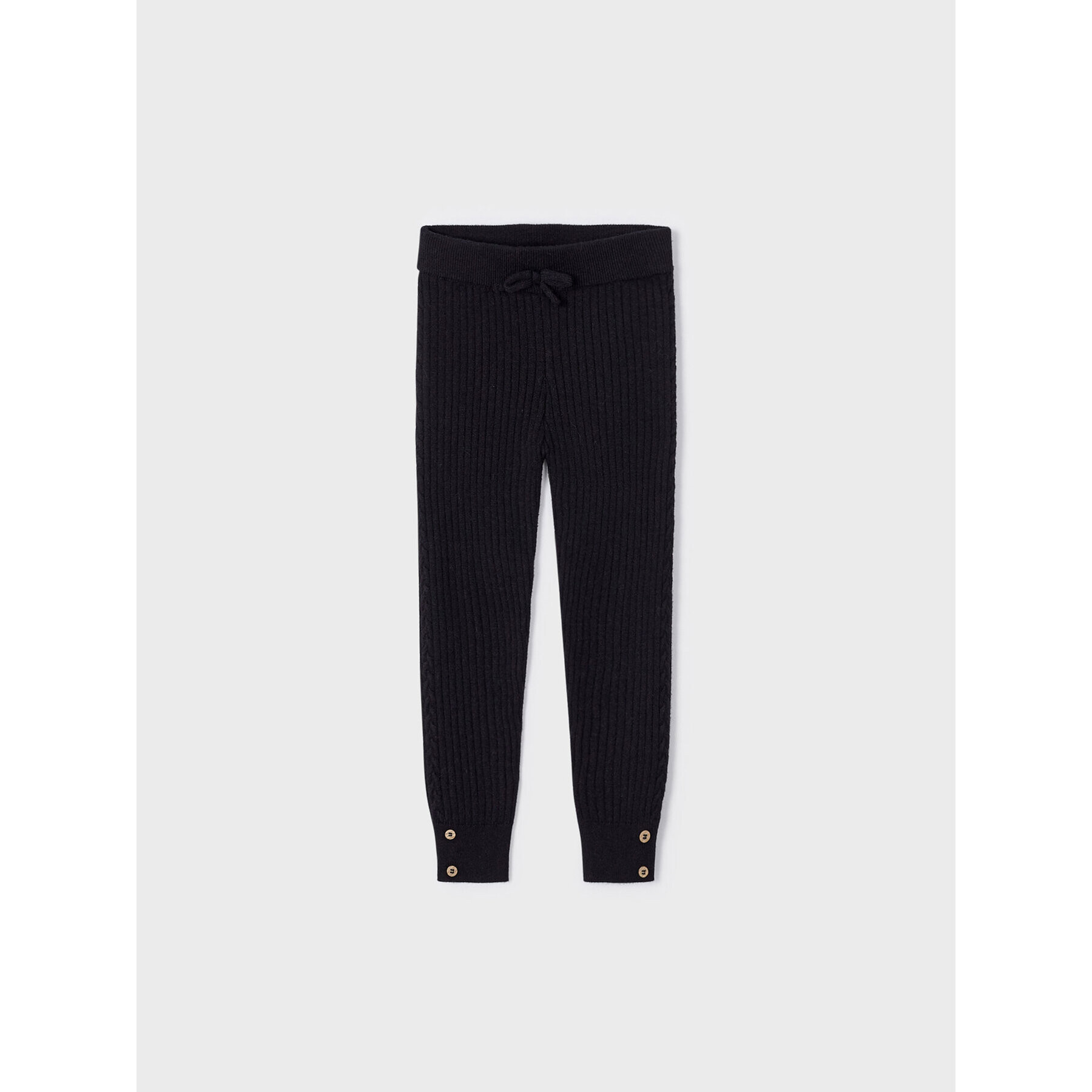 Mayoral Colanți 10.582 Negru Regular Fit - Pled.ro