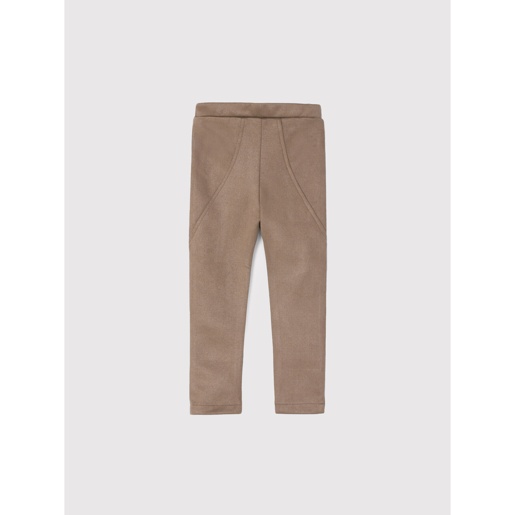 Mayoral Pantaloni din material 4501 Bej Slim Fit - Pled.ro