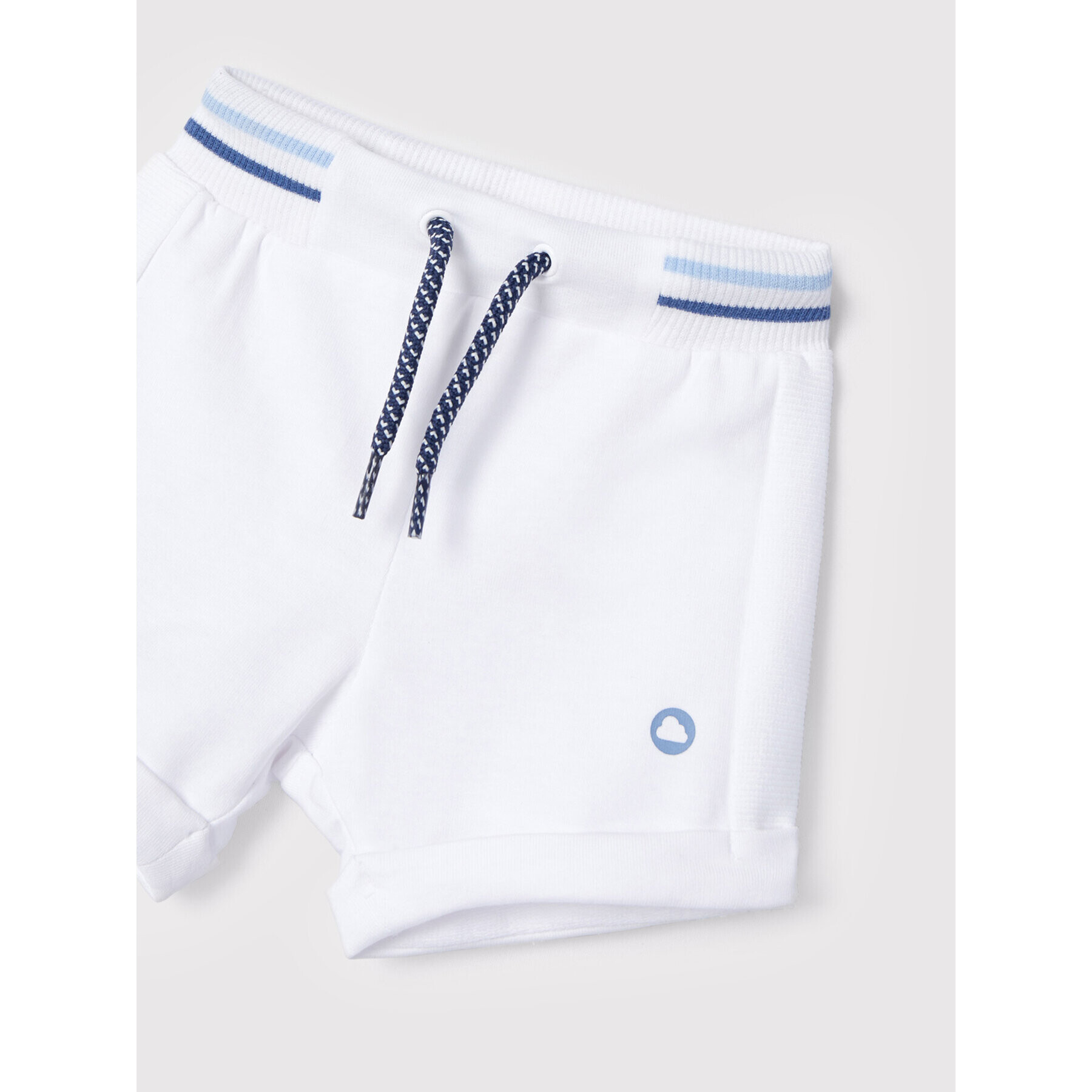 Mayoral Pantaloni scurți sport 1211 Alb Regular Fit - Pled.ro