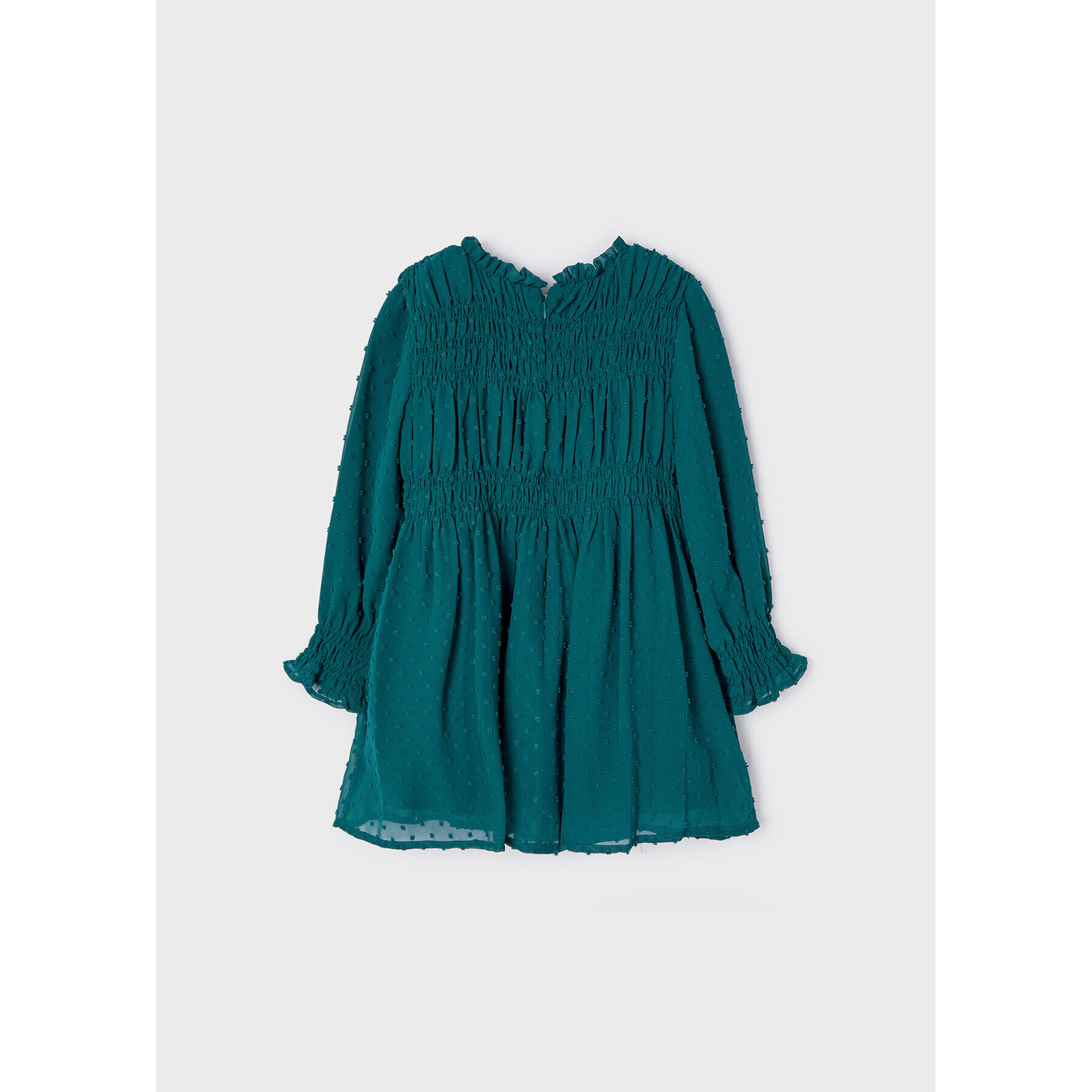 Mayoral Rochie elegantă 4960 Verde Regular Fit - Pled.ro