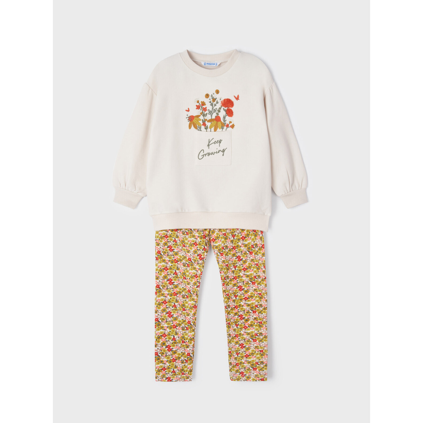 Mayoral Set bluză și leggings 4769 Colorat Regular Fit - Pled.ro