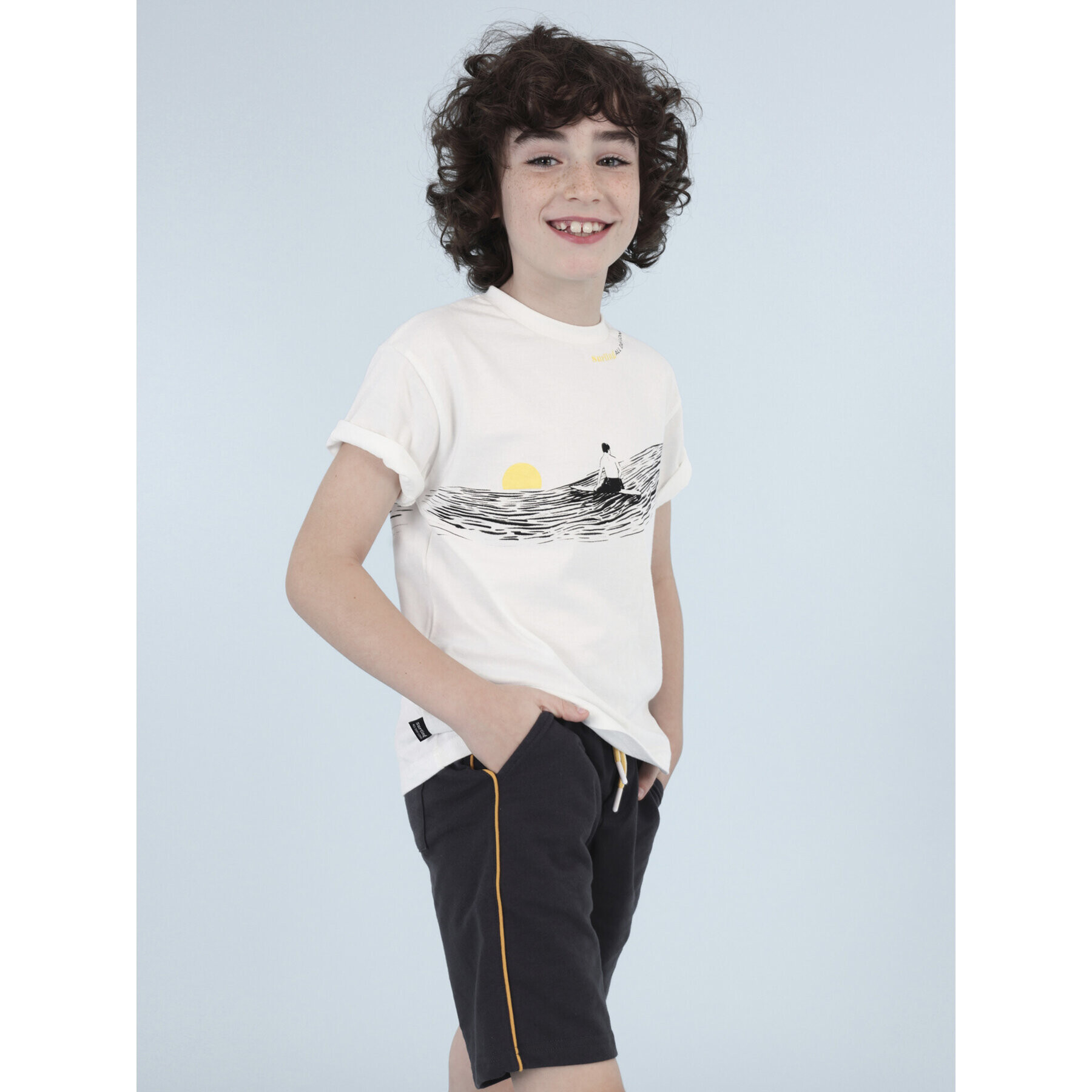 Mayoral Set tricou și pantaloni scurți 6659 Colorat - Pled.ro