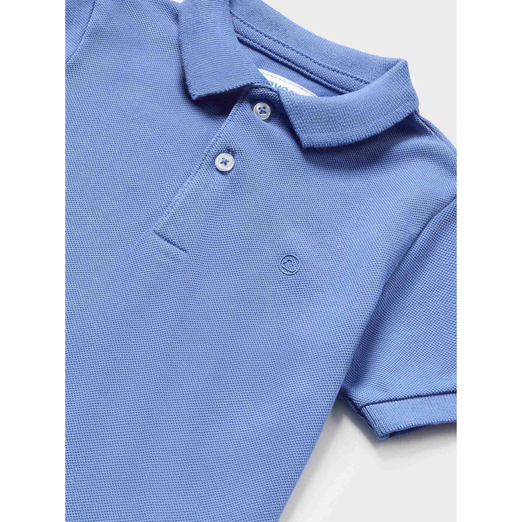 Mayoral Tricou polo 102 Albastru Regular Fit - Pled.ro