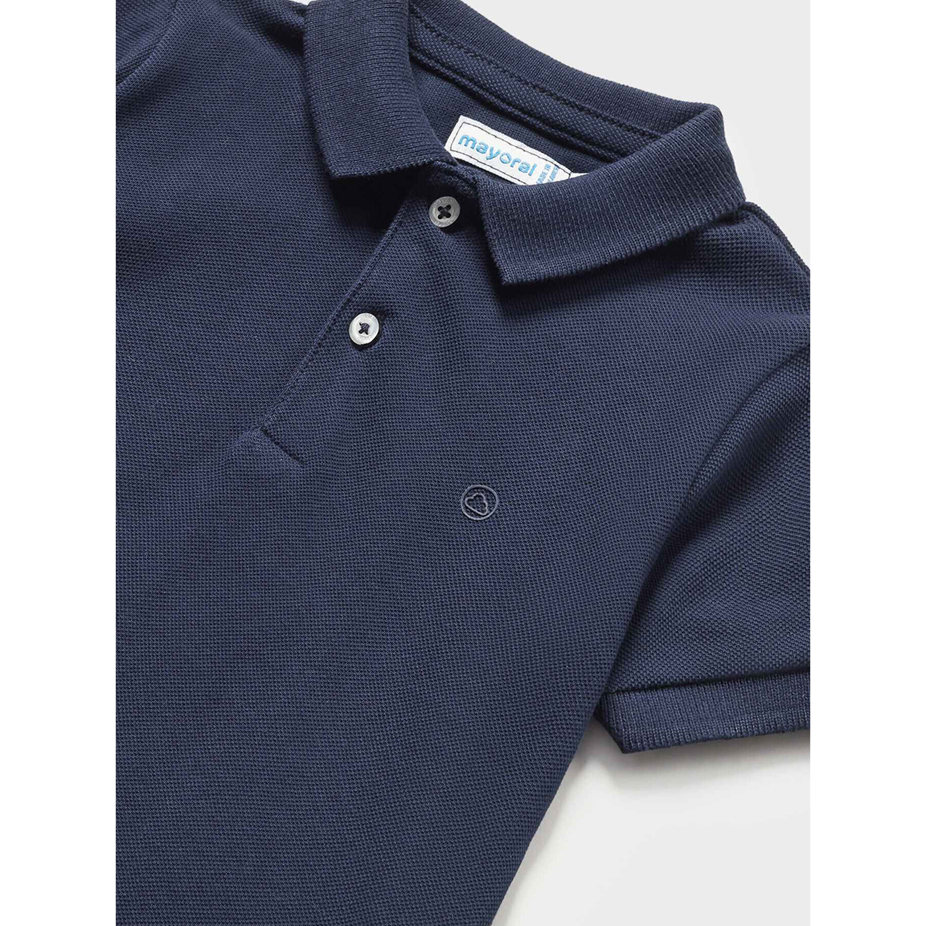 Mayoral Tricou polo 102 Bleumarin Regular Fit - Pled.ro