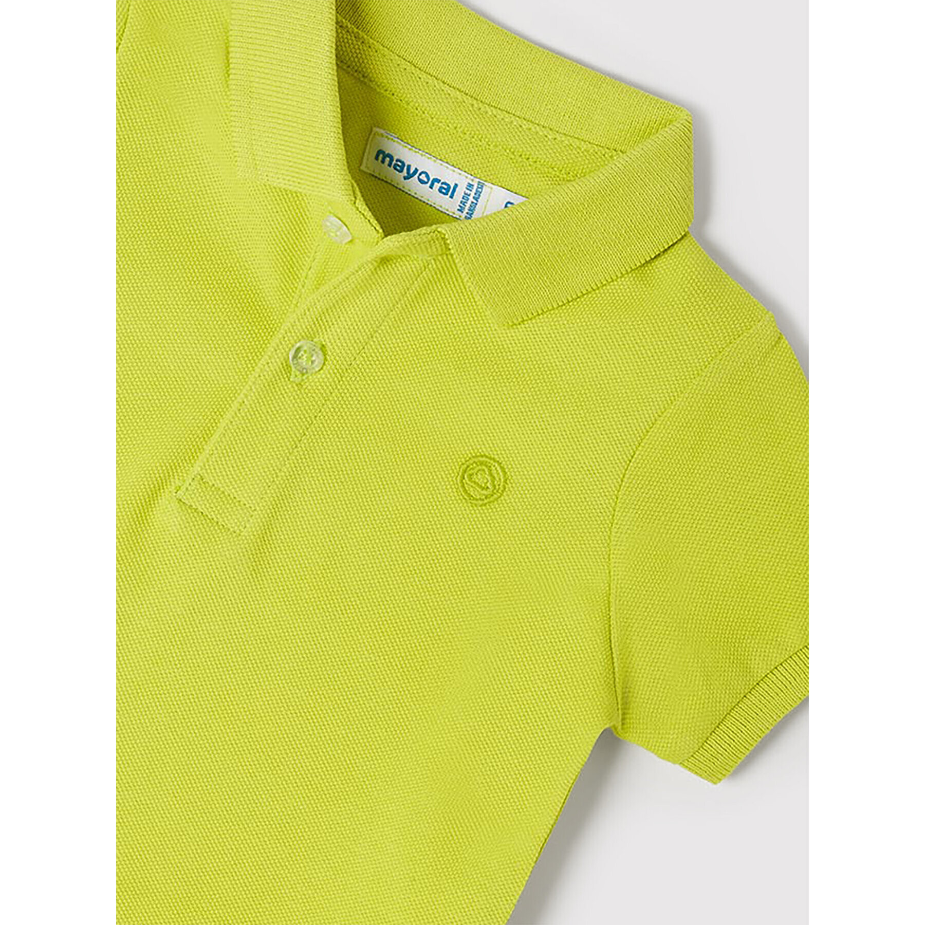 Mayoral Tricou polo 102 Verde Regular Fit - Pled.ro