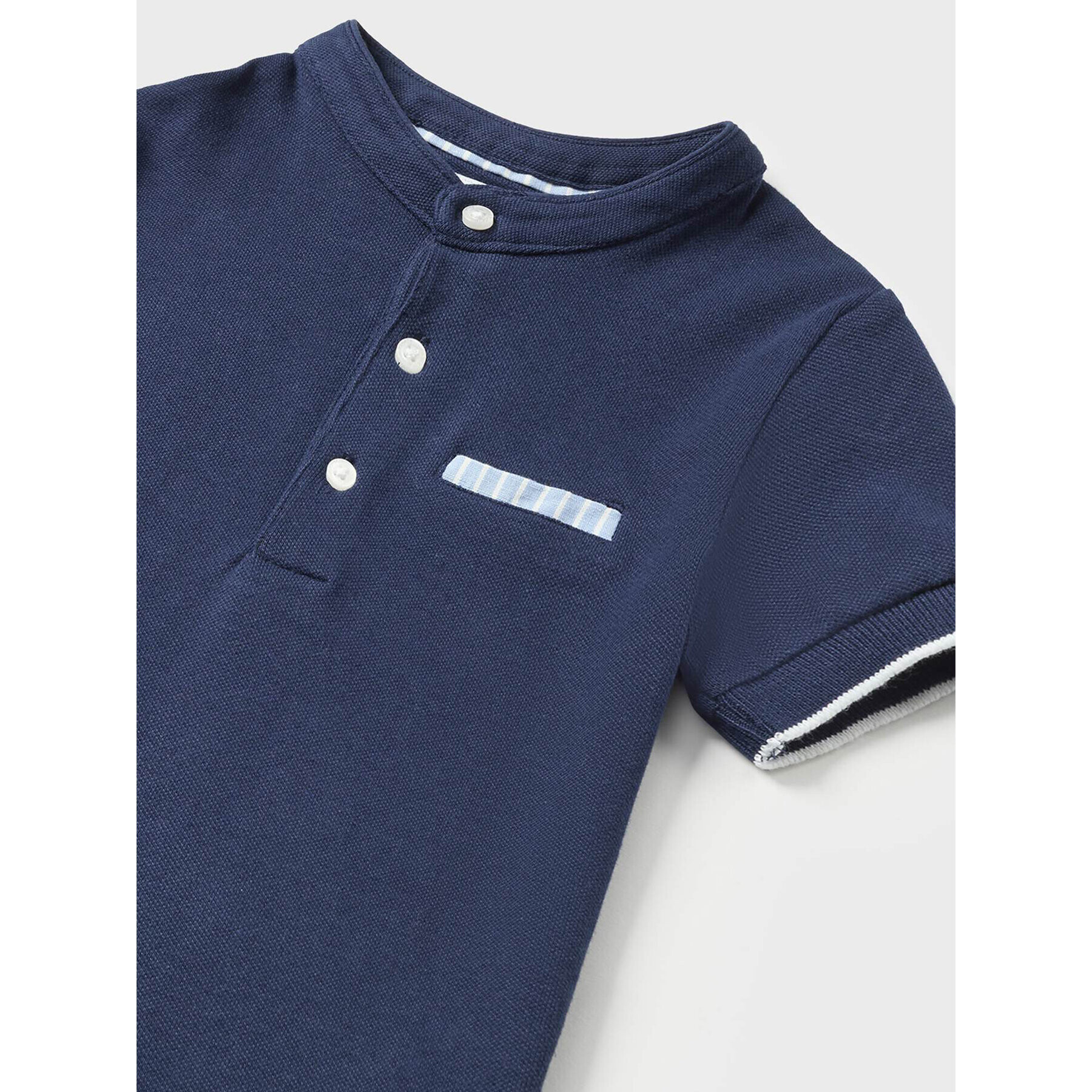 Mayoral Tricou polo 1101 Bleumarin Regular Fit - Pled.ro