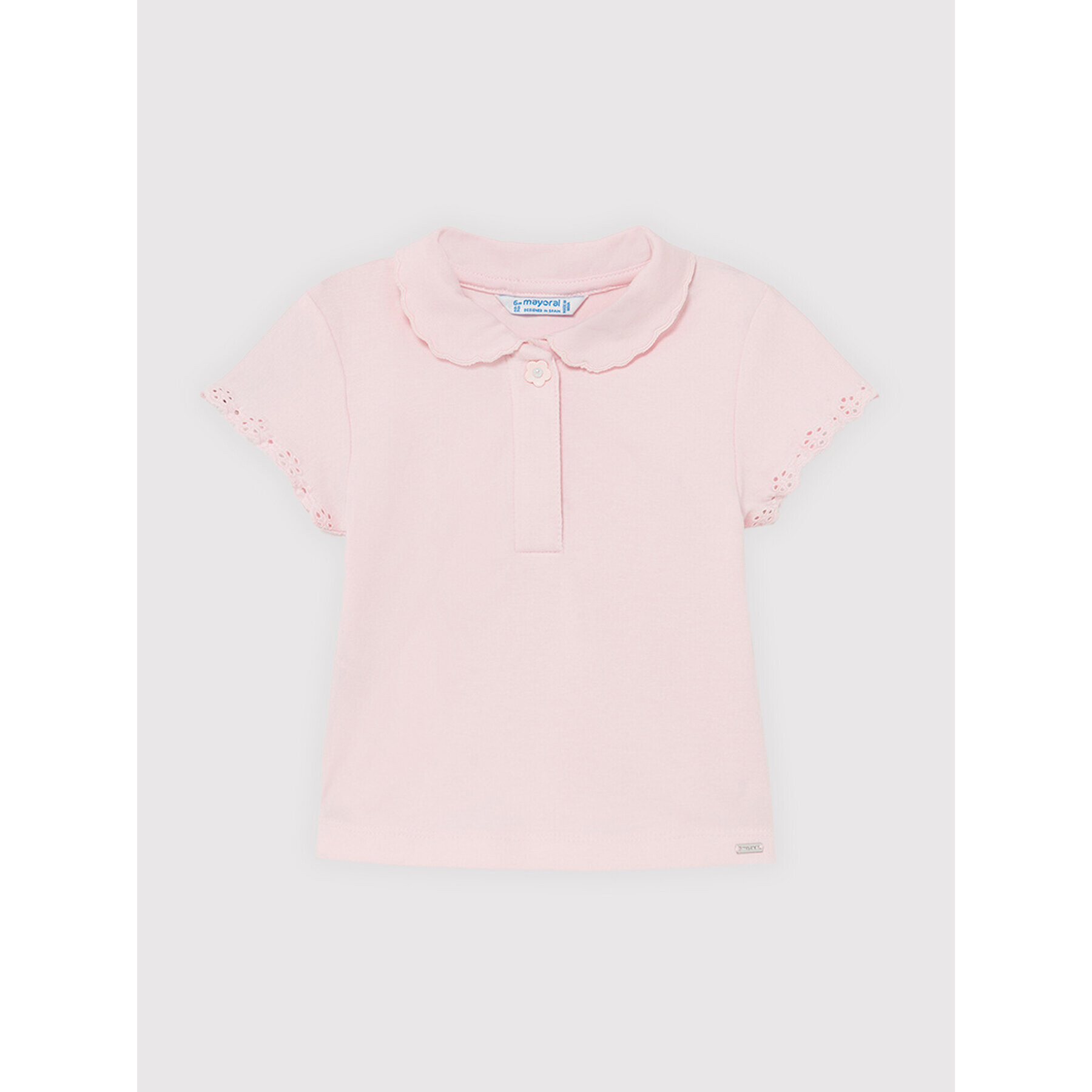 Mayoral Tricou polo 1176 Roz Regular Fit - Pled.ro