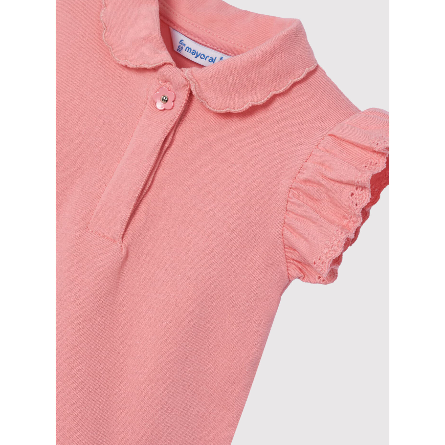 Mayoral Tricou polo 1184 Roz Regular Fit - Pled.ro