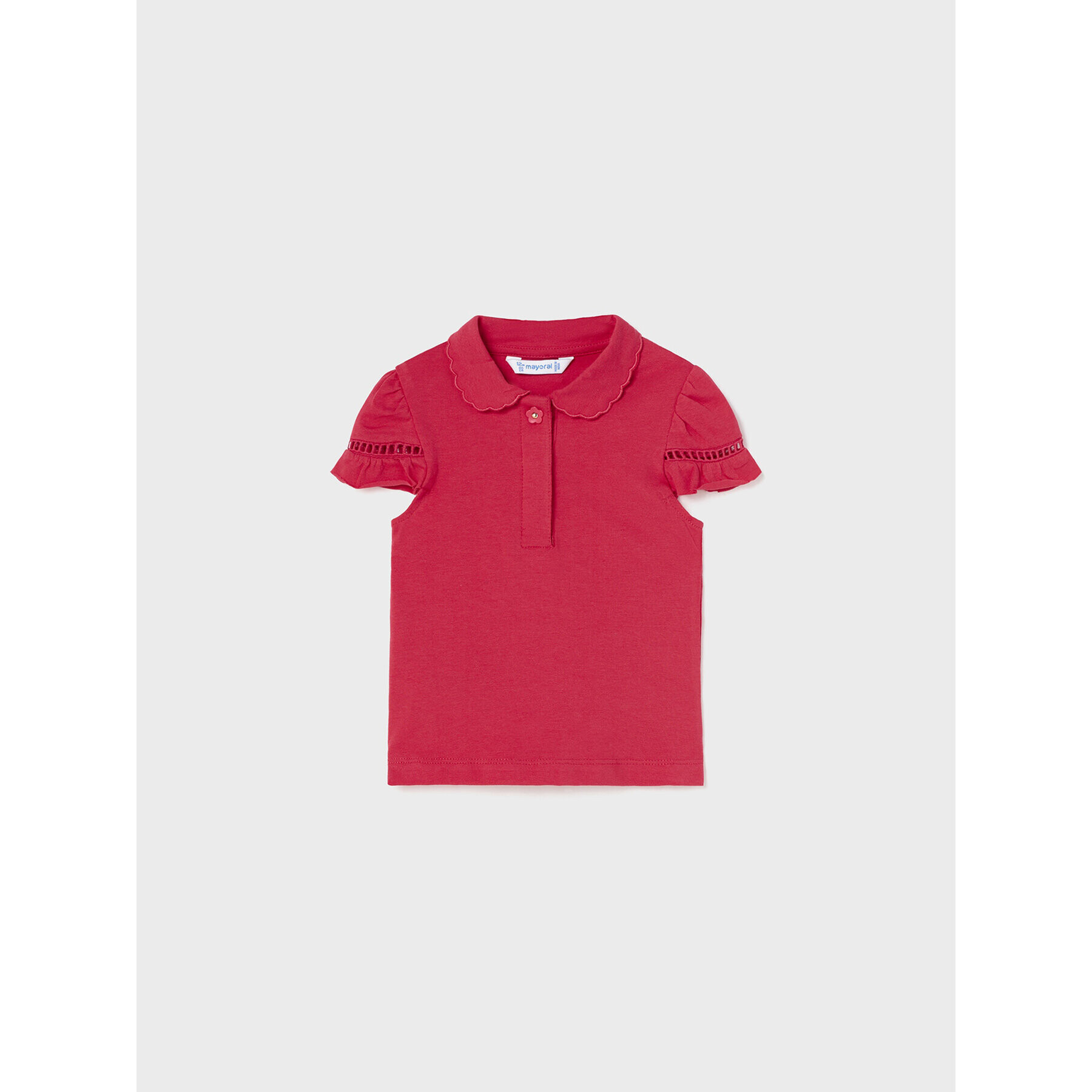 Mayoral Tricou polo 1191 Roșu Regular Fit - Pled.ro