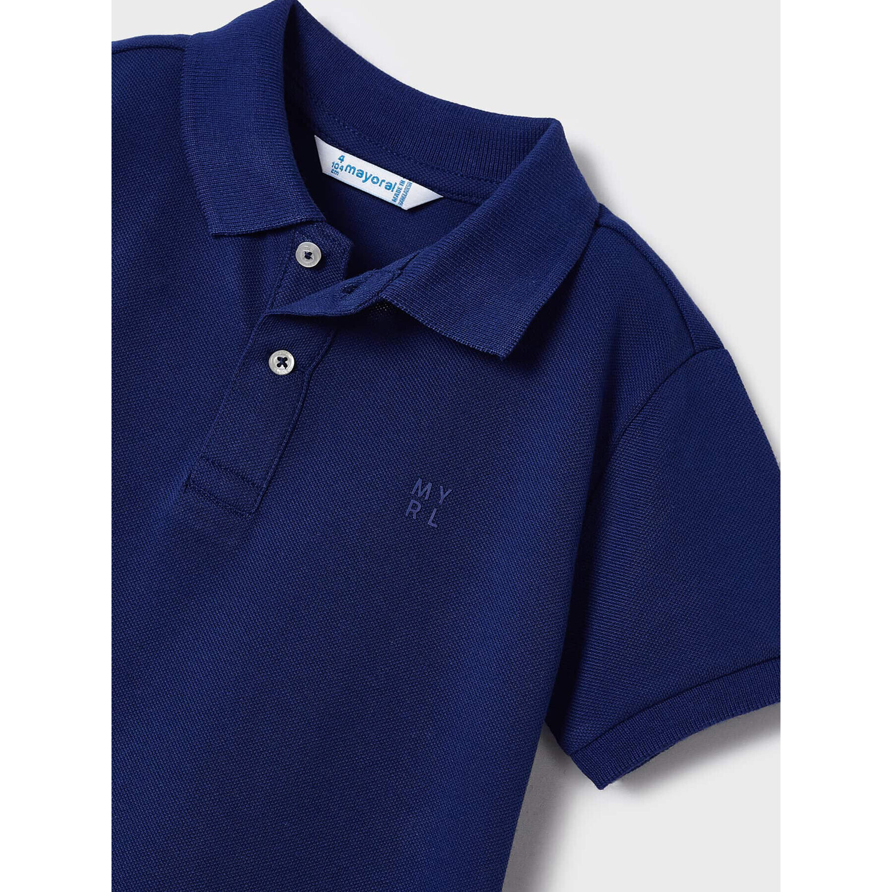 Mayoral Tricou polo 150 Bleumarin Regular Fit - Pled.ro