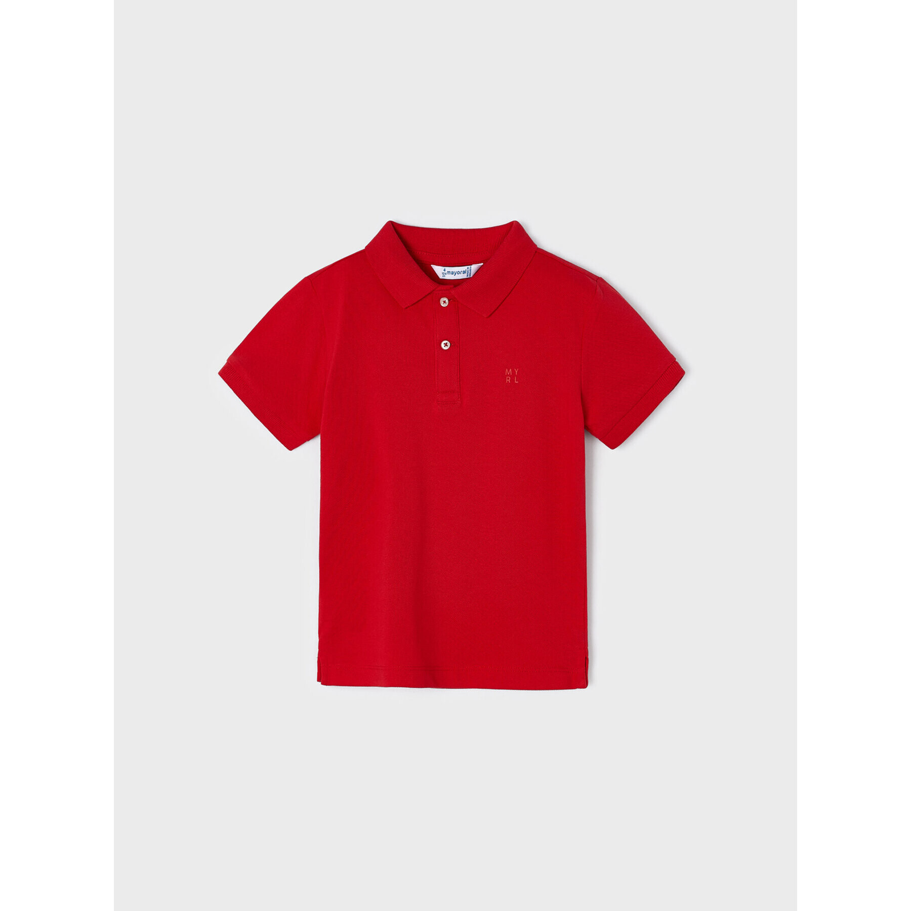 Mayoral Tricou polo 150 Roșu Regular Fit - Pled.ro