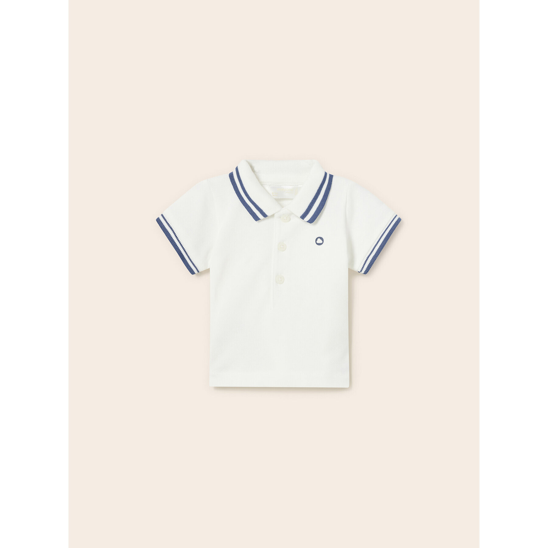 Mayoral Tricou polo 190 Alb - Pled.ro