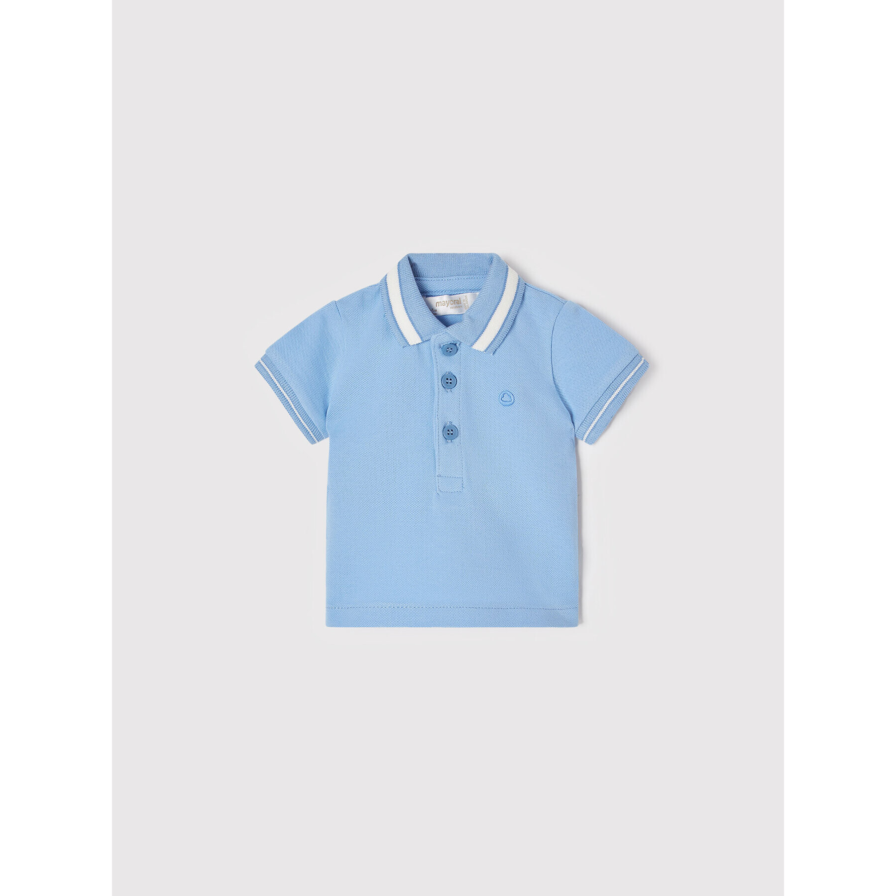 Mayoral Tricou polo 190 Albastru Regular Fit - Pled.ro