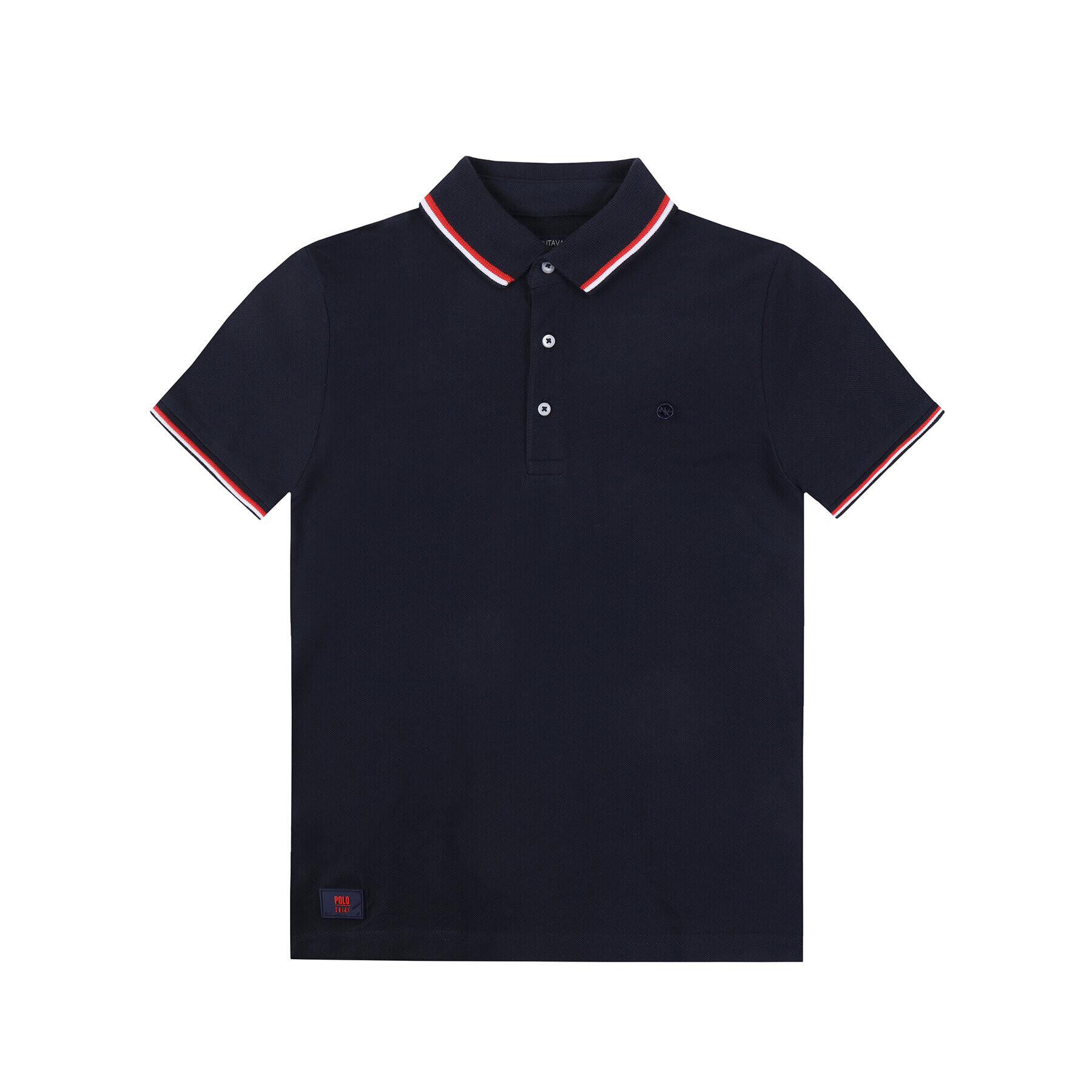 Mayoral Tricou polo 6143 Bleumarin Regular Fit - Pled.ro