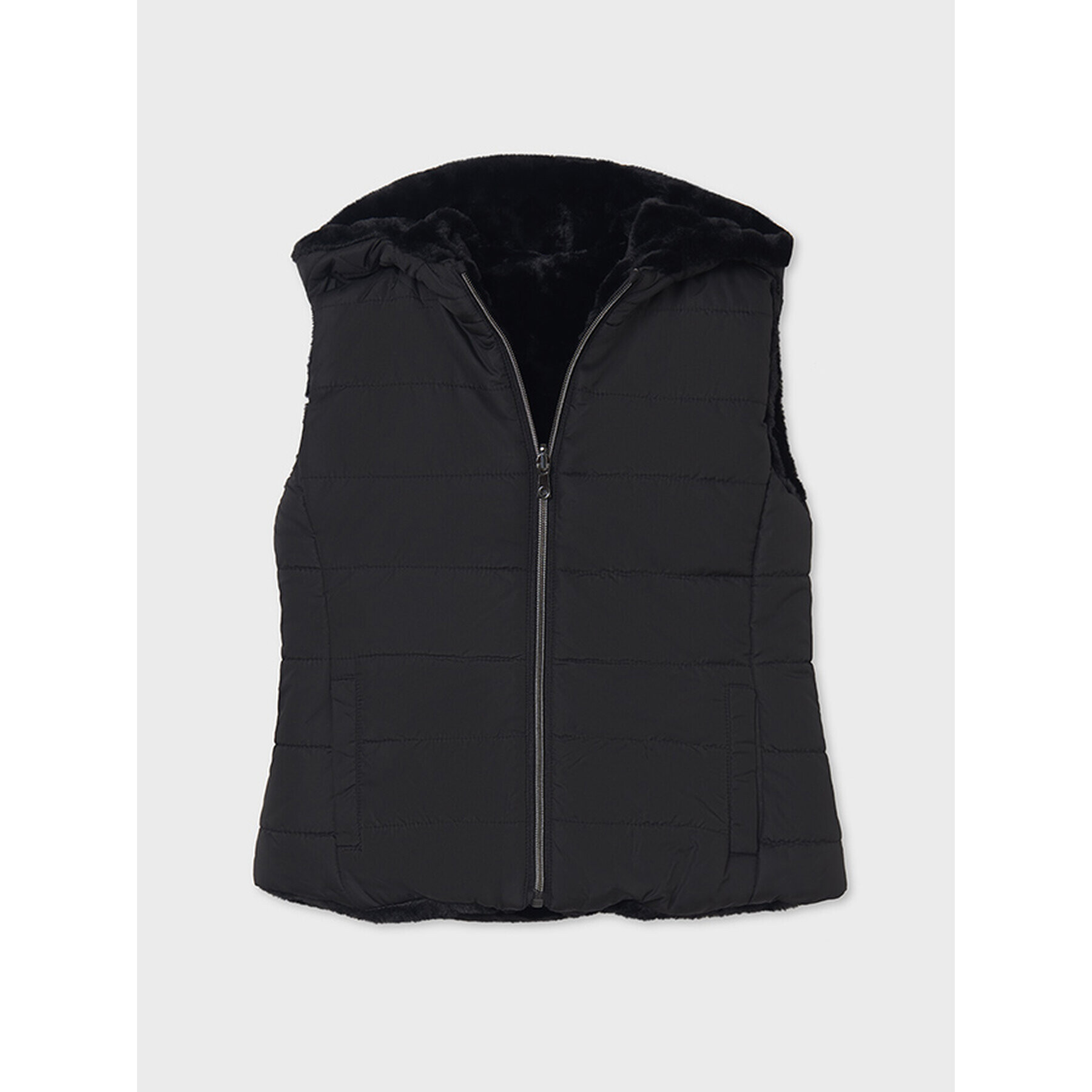 Mayoral Vestă 7359 Negru Regular Fit - Pled.ro