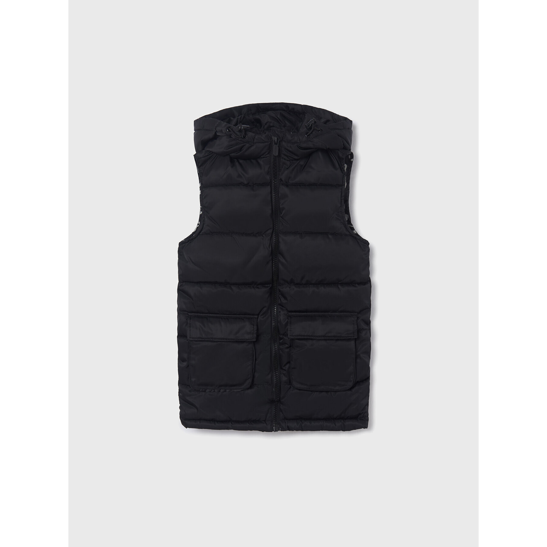 Mayoral Vestă 7379 Negru Regular Fit - Pled.ro