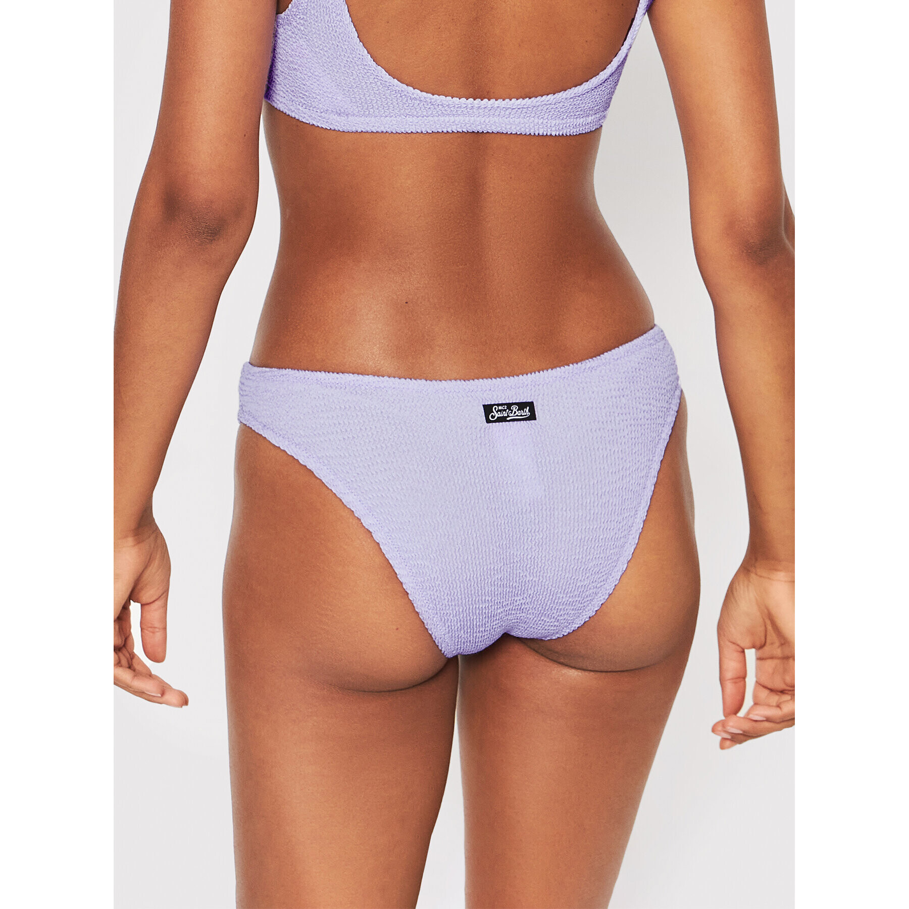 MC2 Saint Barth Bikini partea de jos Elise ELI0002 00936B Violet - Pled.ro