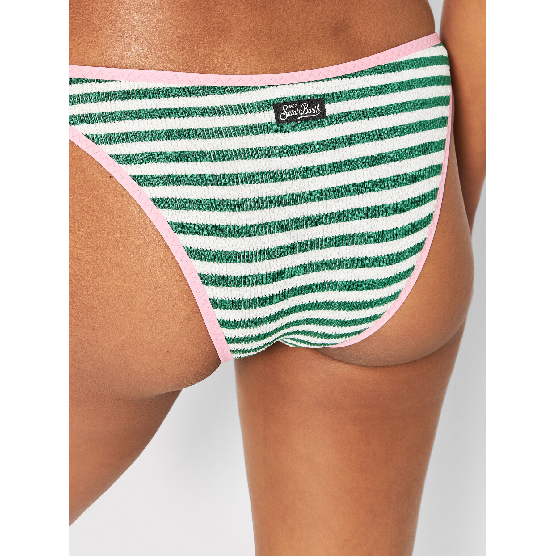 MC2 Saint Barth Bikini partea de jos Elise ELI0004 00121B Verde - Pled.ro