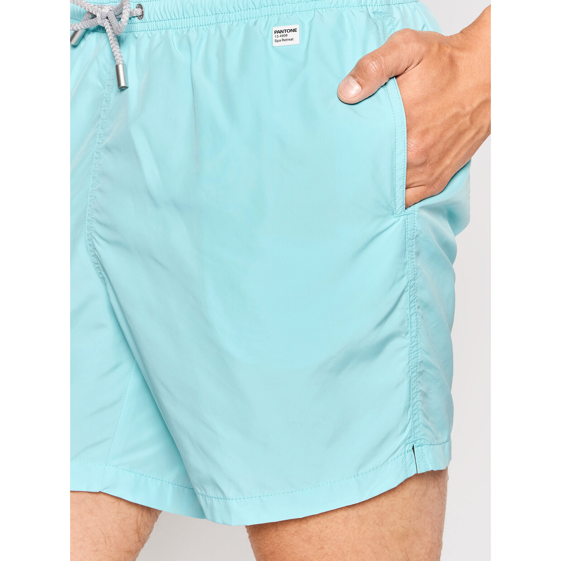 MC2 Saint Barth Pantaloni scurți pentru înot Lighting Pantone LIG0004 00812B Albastru Regular Fit - Pled.ro