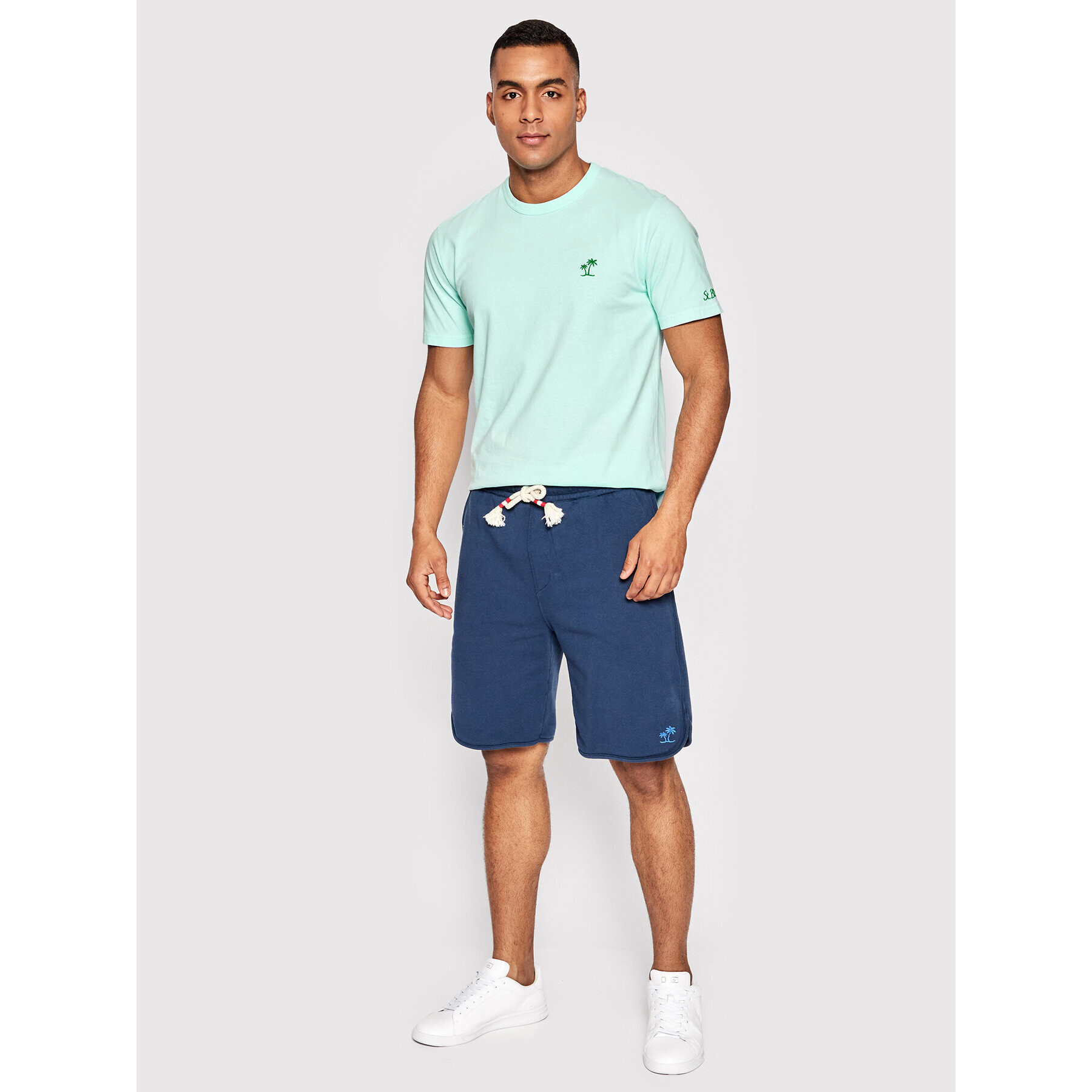 MC2 Saint Barth Tricou Dover DOV0001 00703B Verde Regular Fit - Pled.ro