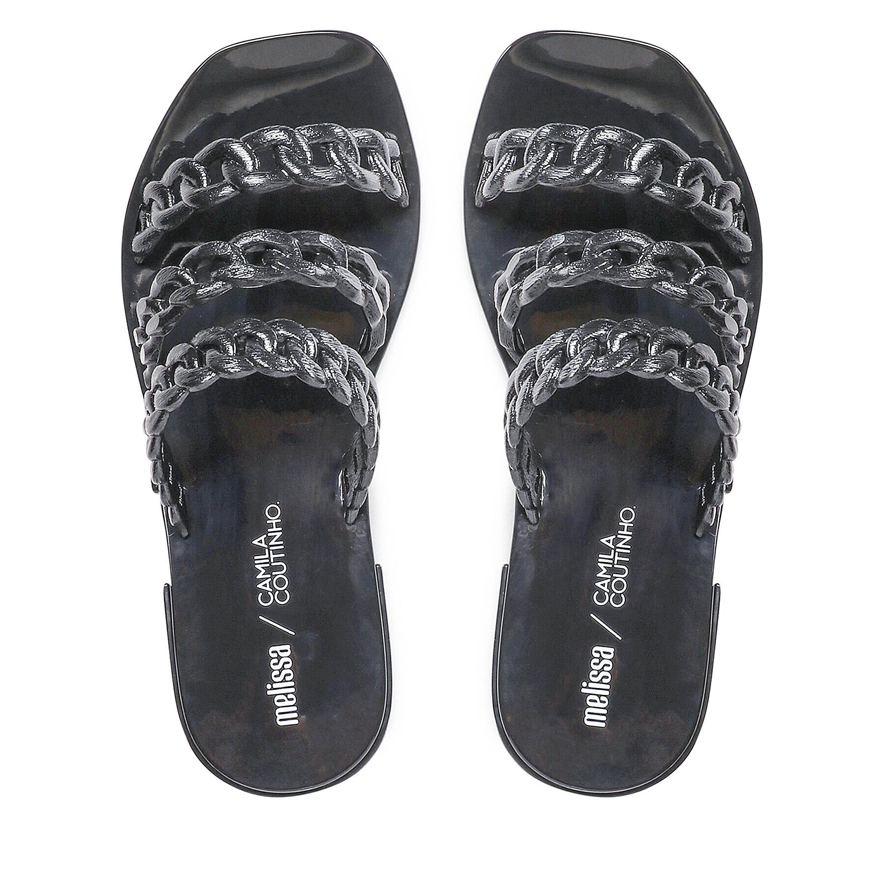 Melissa Șlapi Feel + Camila Coutinho 33568 Negru - Pled.ro