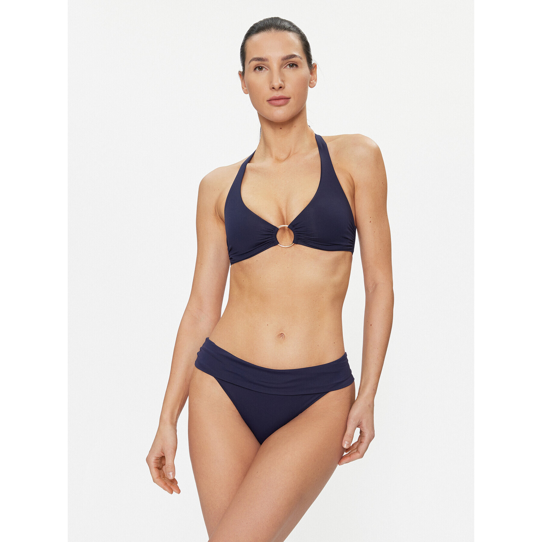 Melissa Odabash Bikini partea de jos Brussels Bottom Cr Bleumarin - Pled.ro