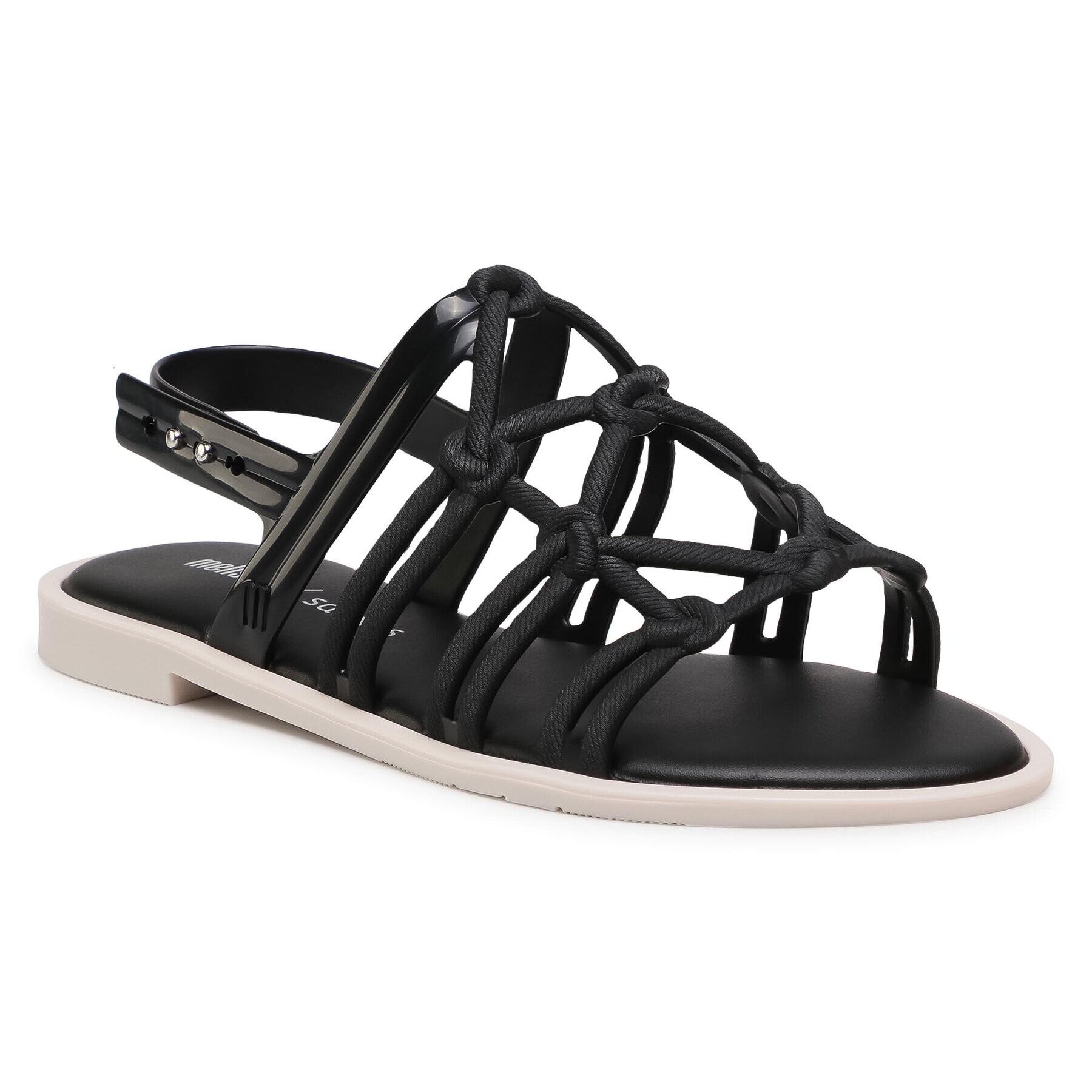 Melissa Sandale Boemia + Salinas Ad 32981 Negru - Pled.ro