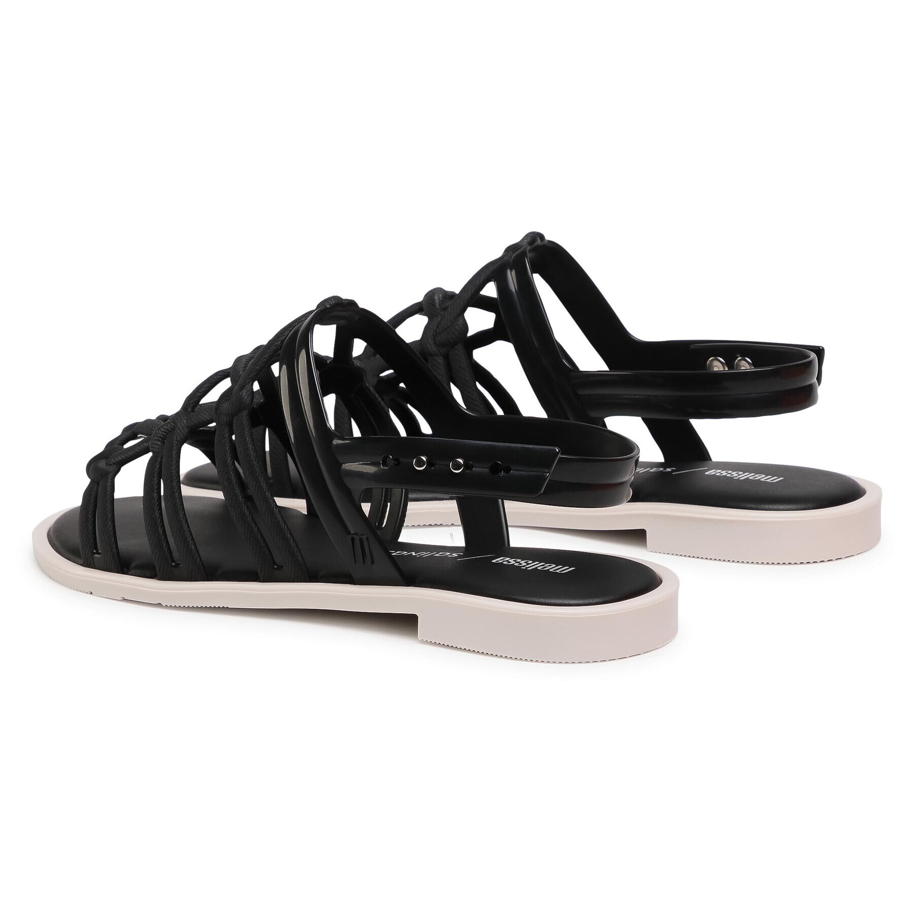 Melissa Sandale Boemia + Salinas Ad 32981 Negru - Pled.ro